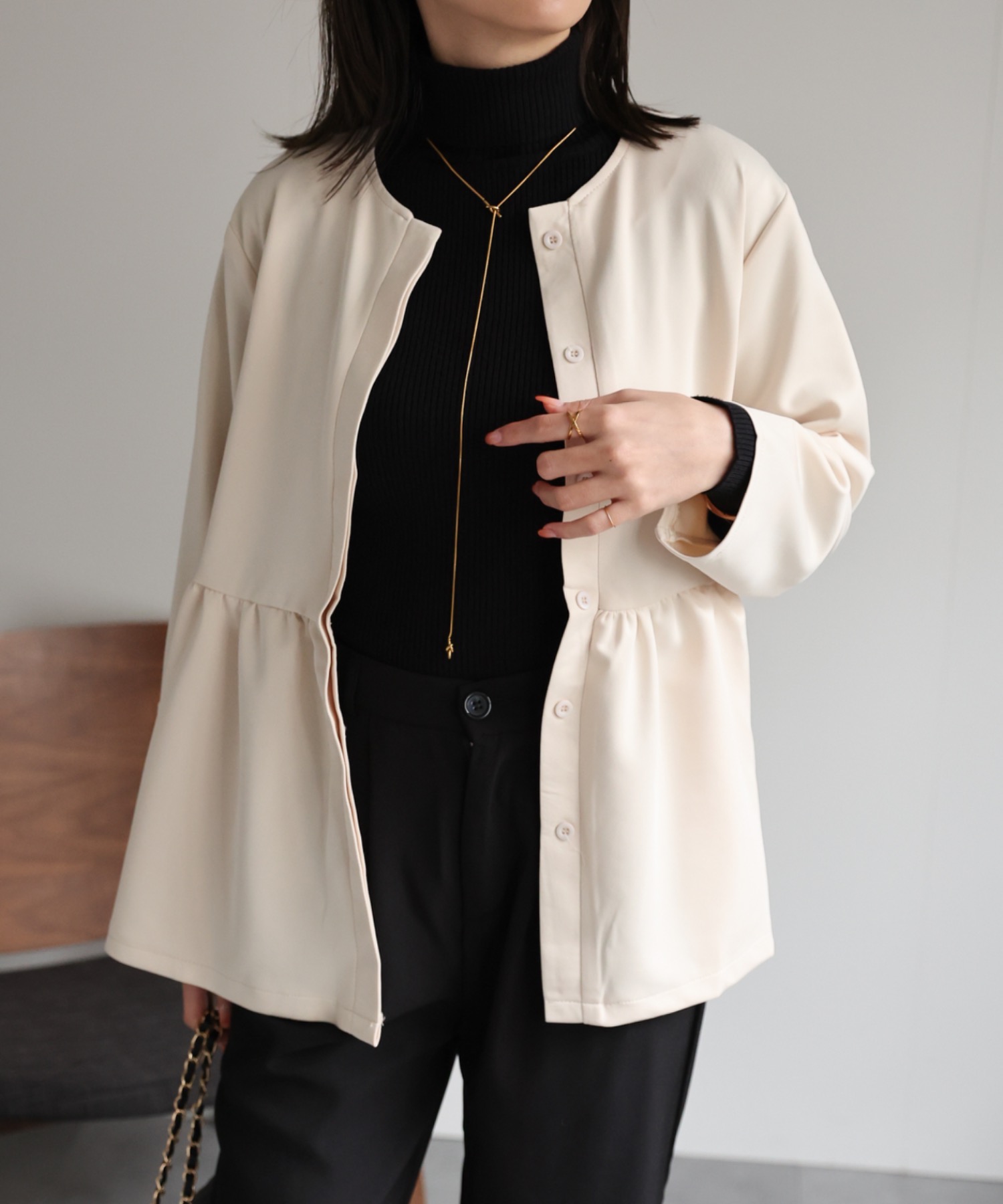 mlodel：162cm 着用サイズ：F