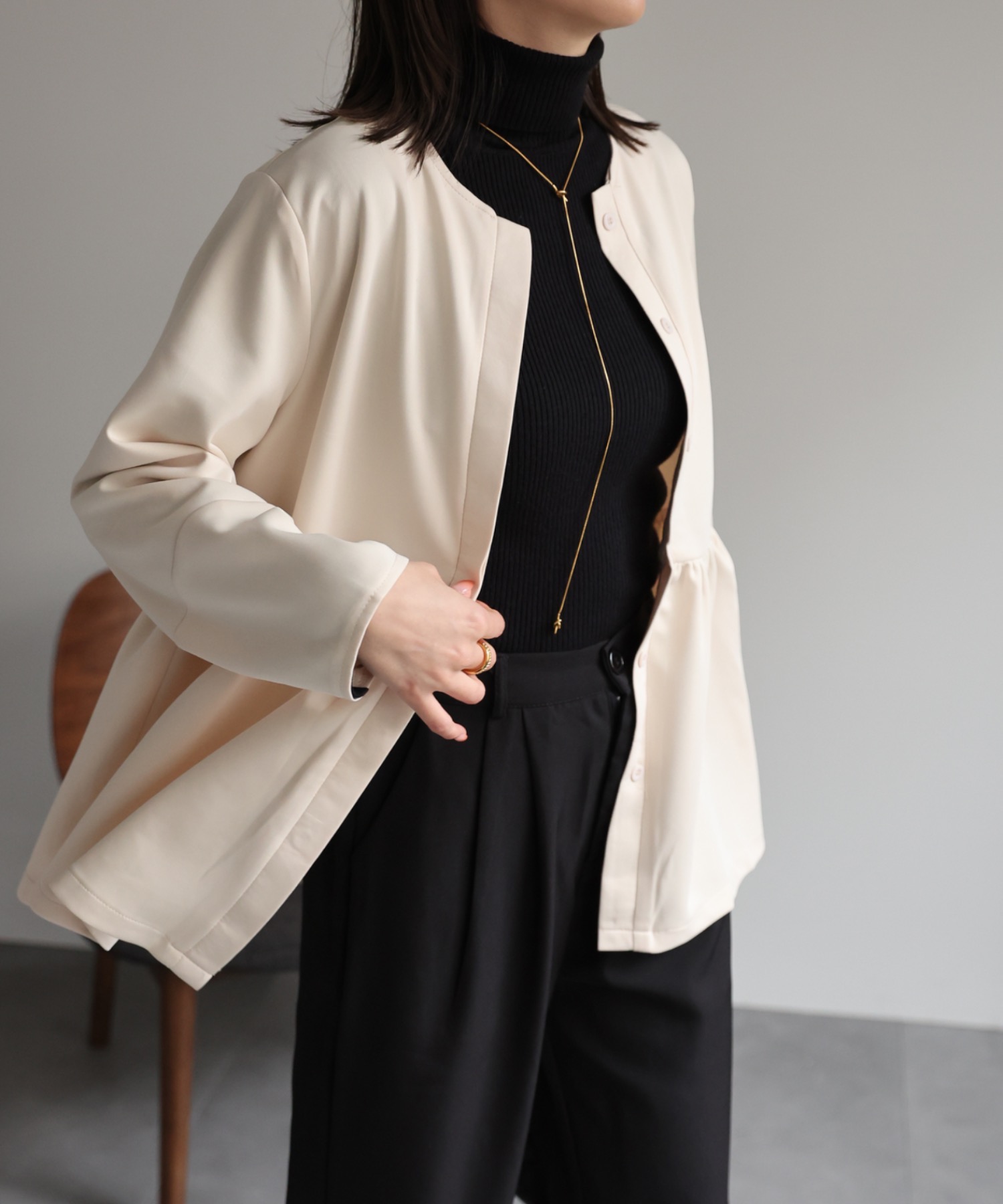 mlodel：162cm 着用サイズ：F