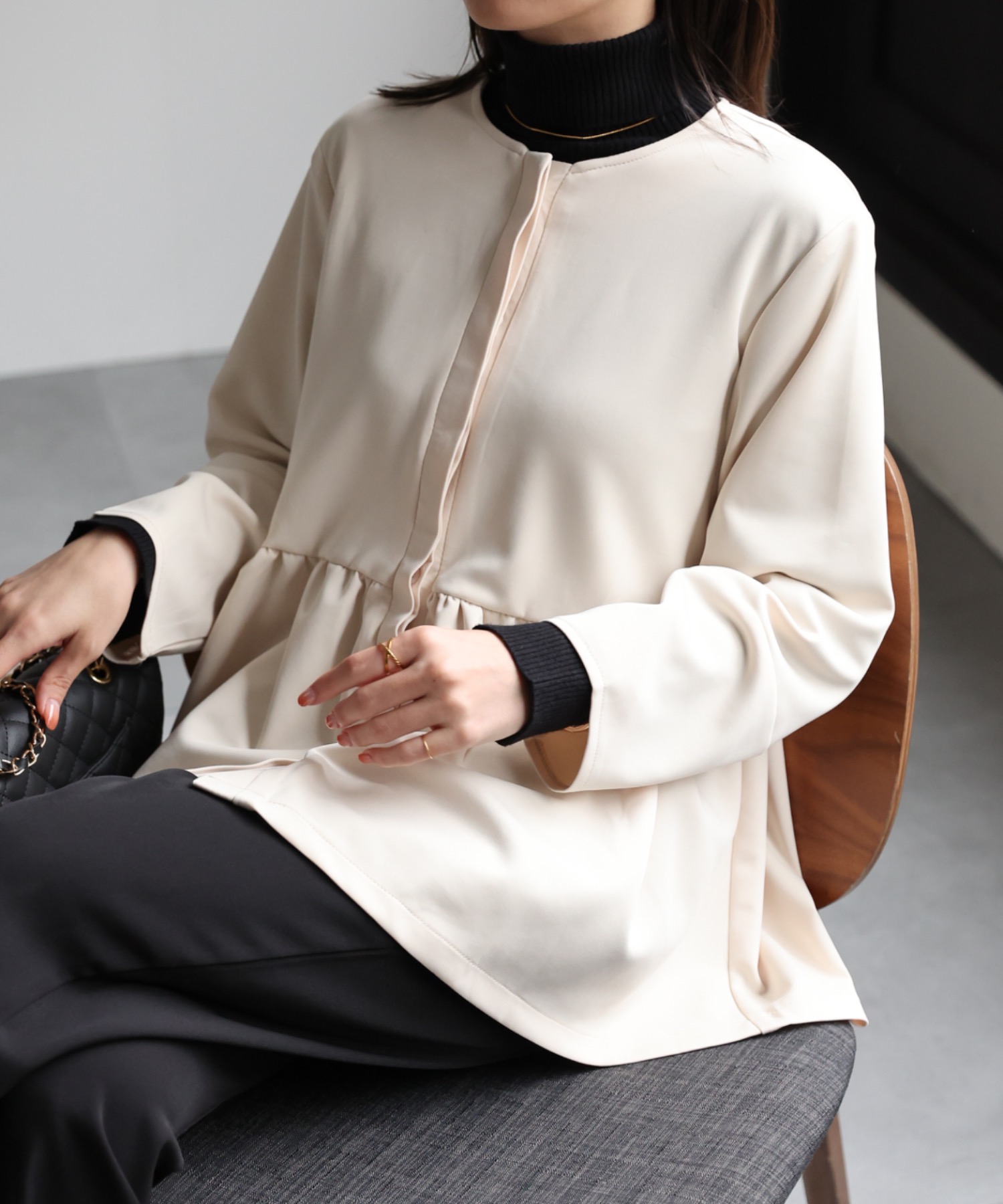 mlodel：162cm 着用サイズ：F