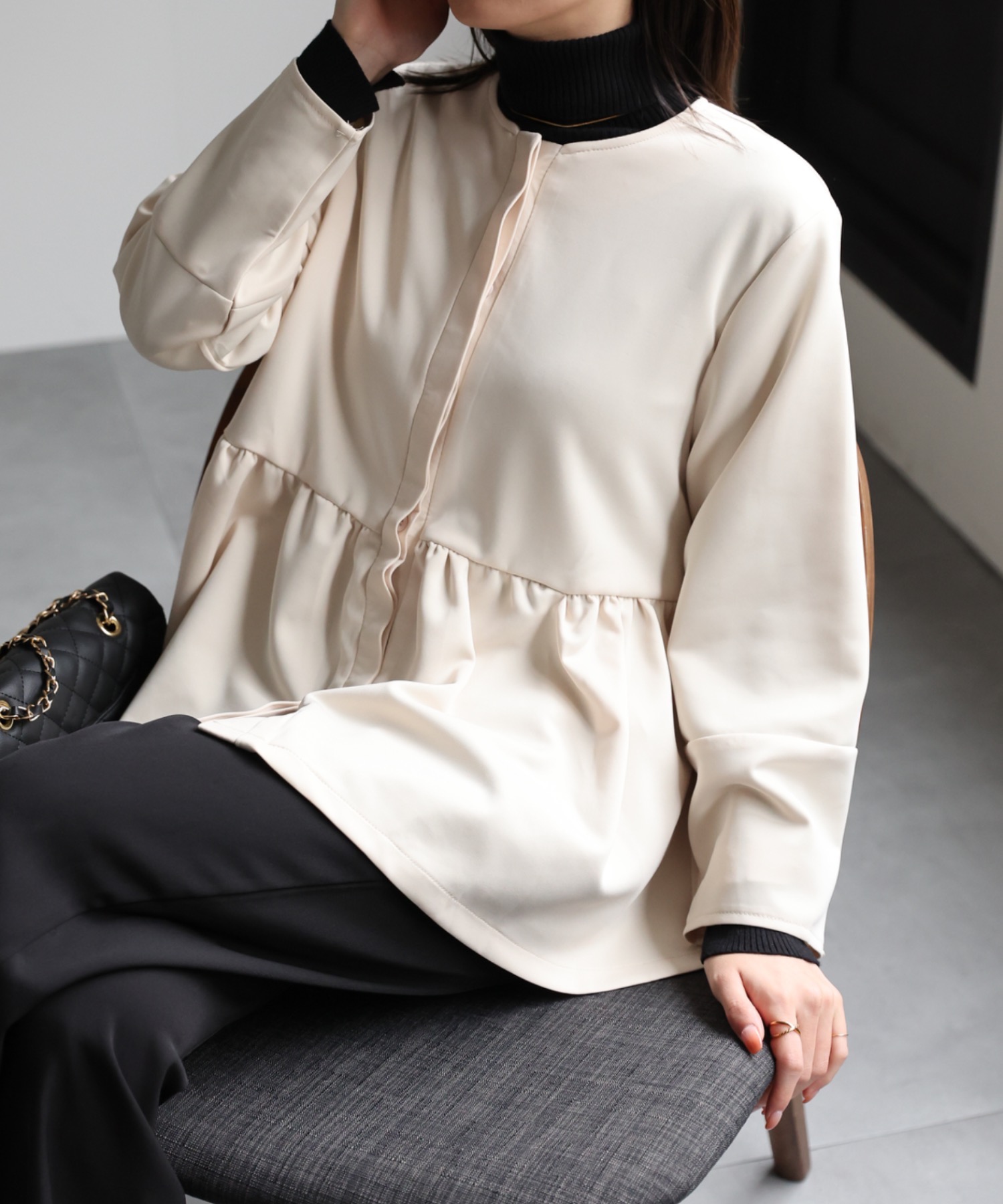 mlodel：162cm 着用サイズ：F