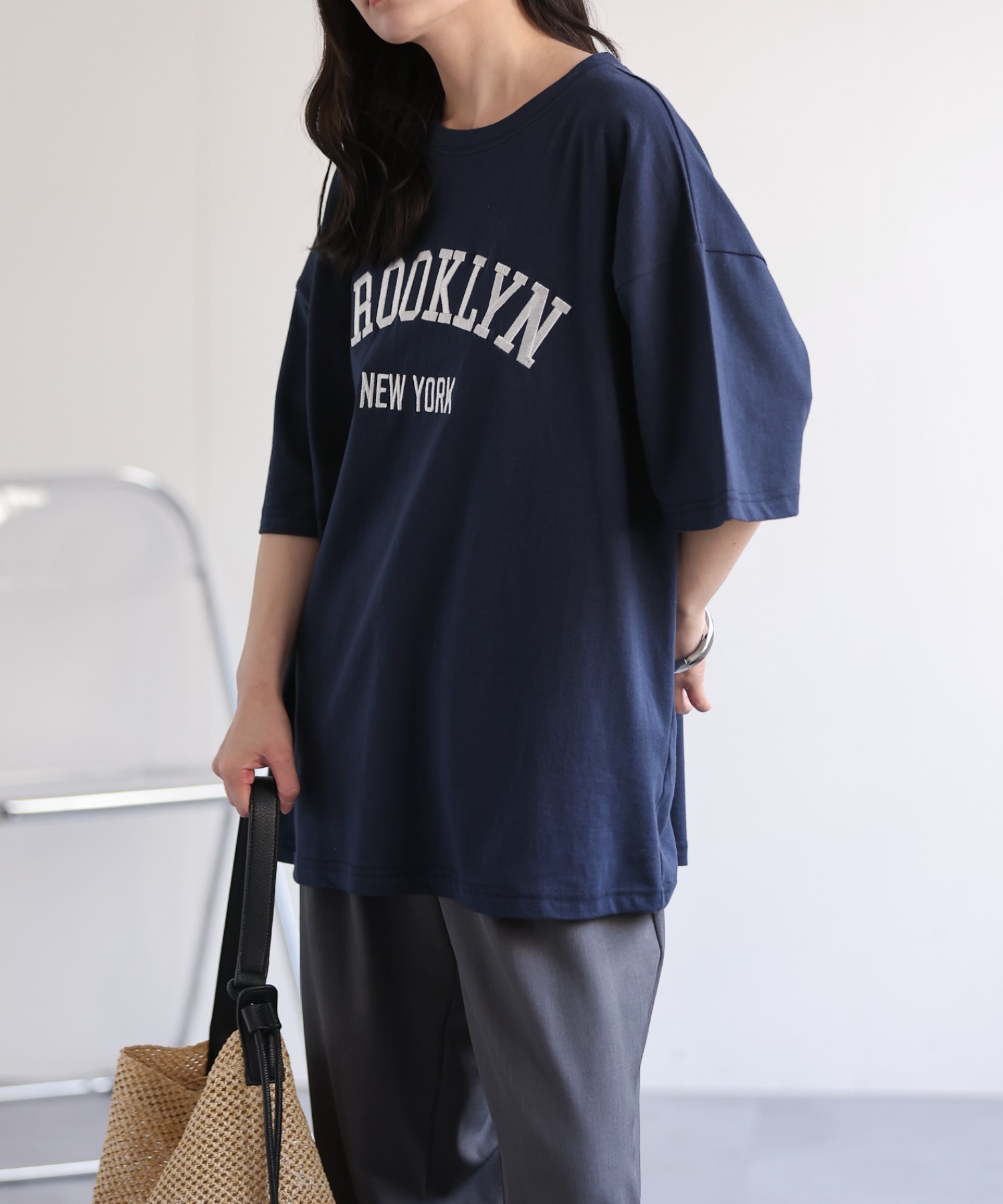 model：156cm 着用サイズ：FREE