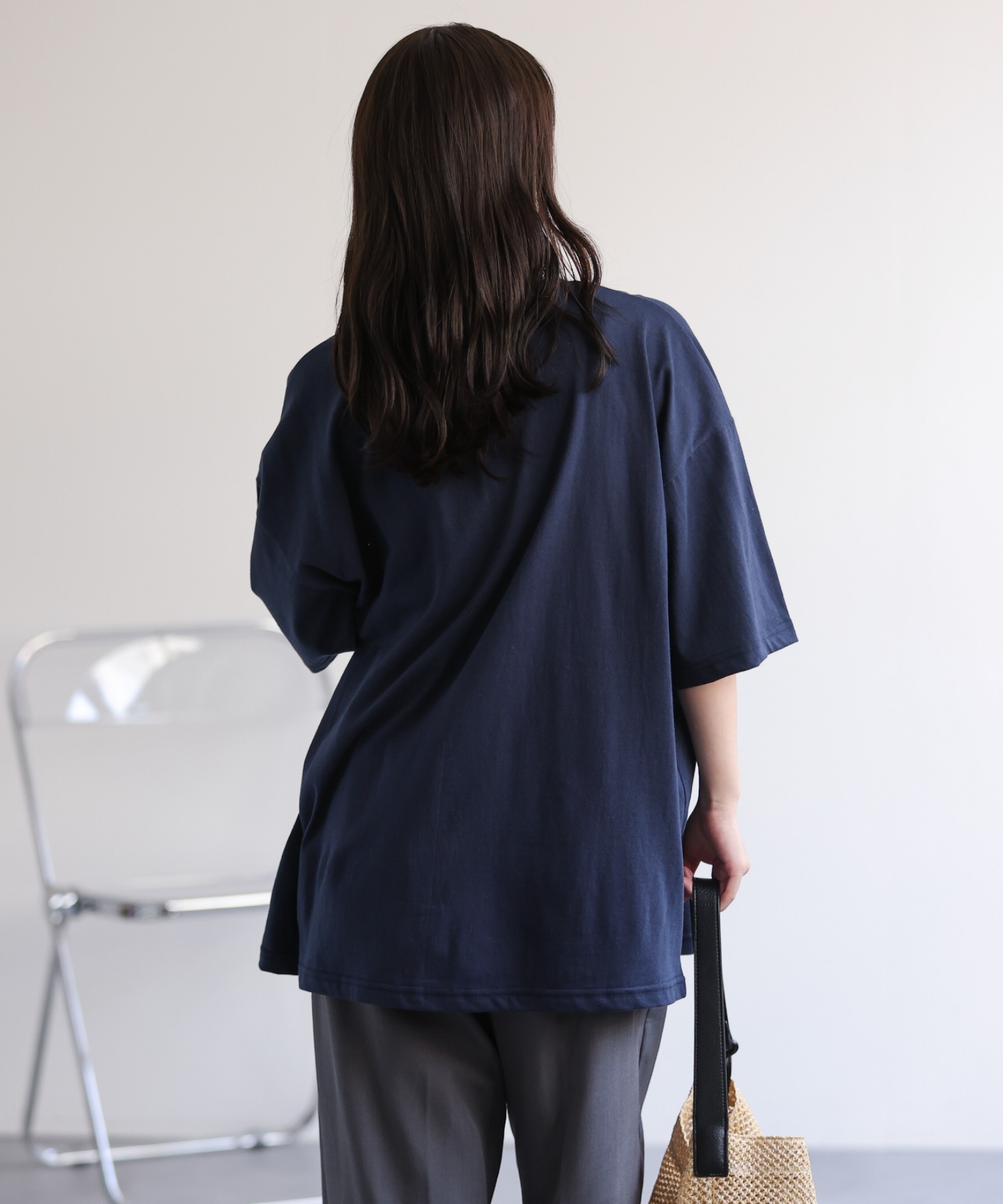 model：156cm 着用サイズ：FREE