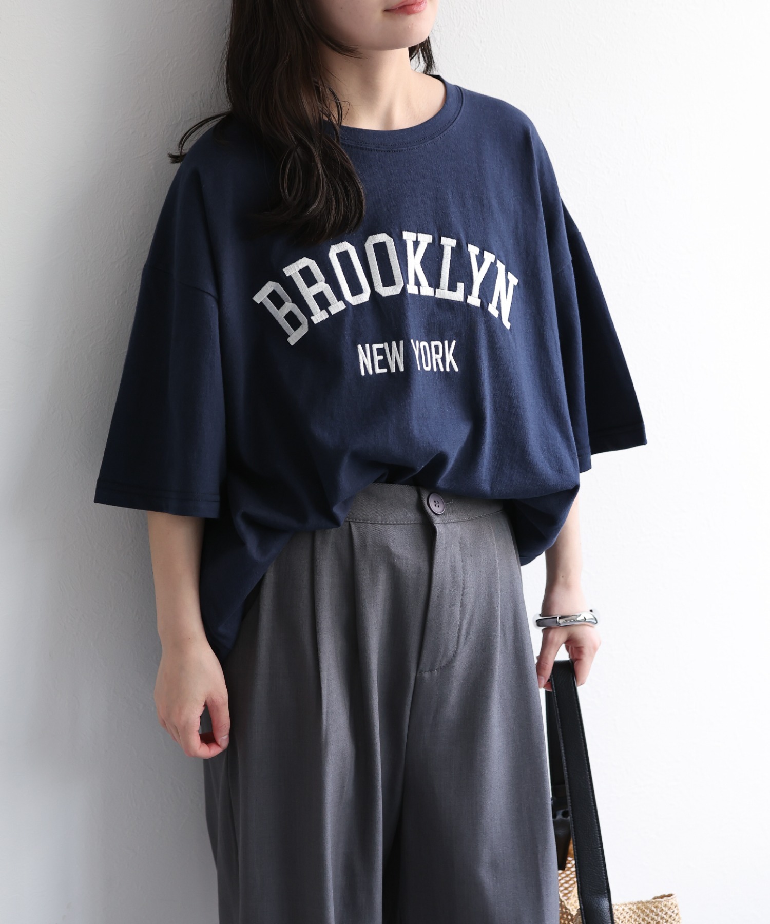 model：156cm 着用サイズ：FREE