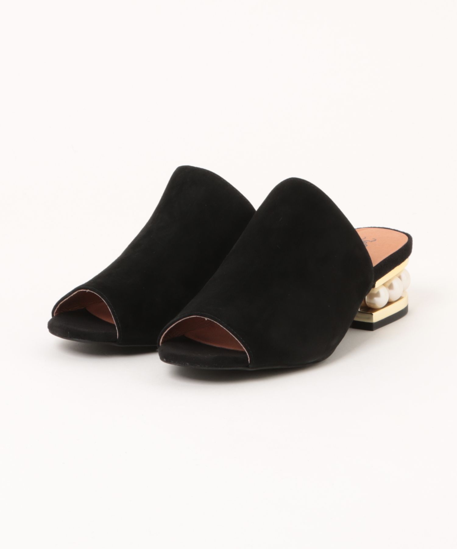 スエードパールヒールサンダル Jeffrey Campbell│Jeffrey Campbell