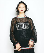PINSジャカード総柄チュール プルオーバー