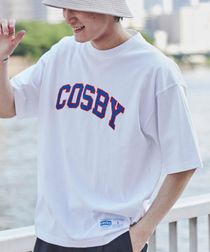 COSBY(コスビー)別注プリント/ロゴワッペンTシャツ