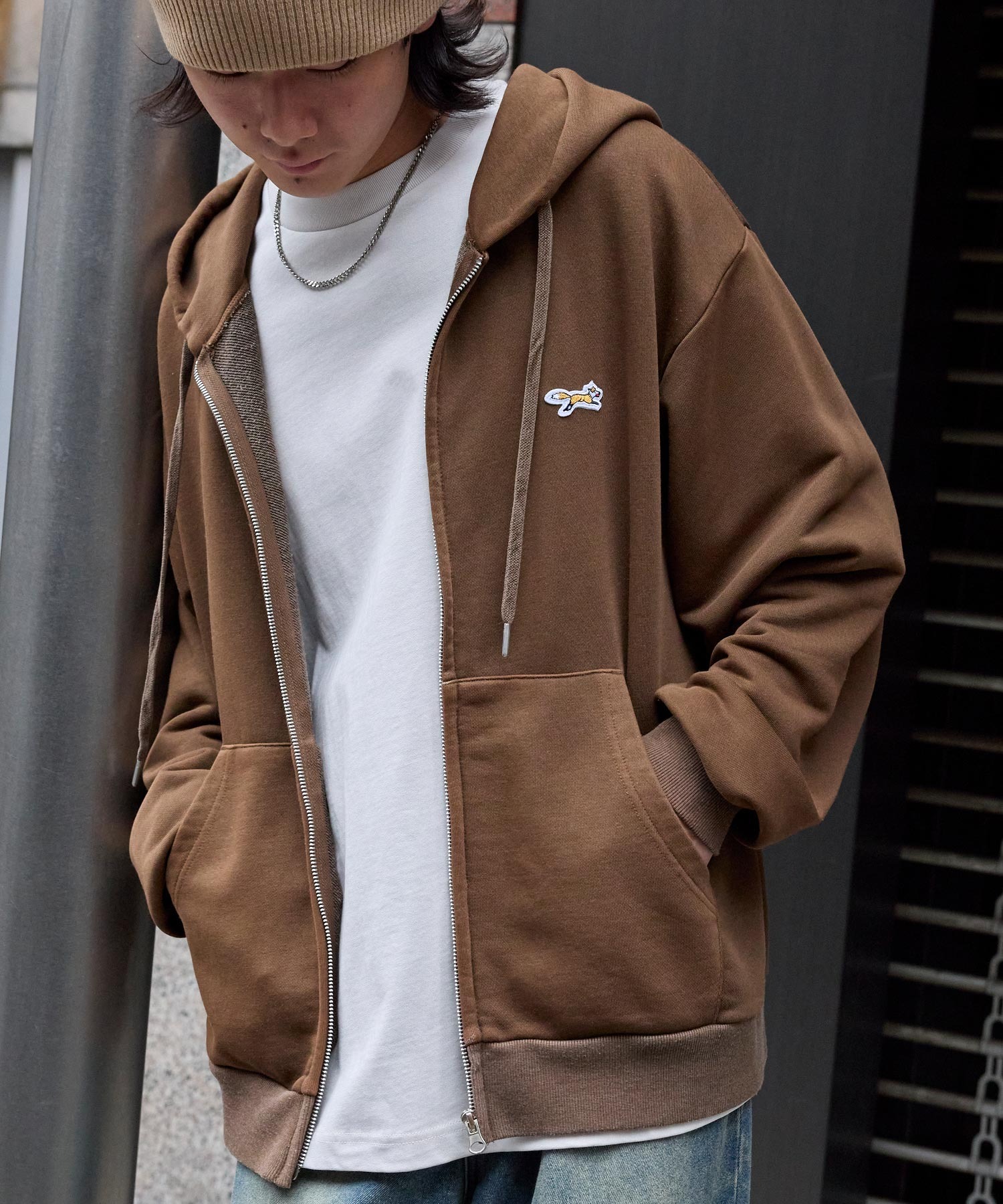 PENNEYS/ペニーズ 別注 THE FOX ロゴ ワンポイント刺繍 ヴィンテージ