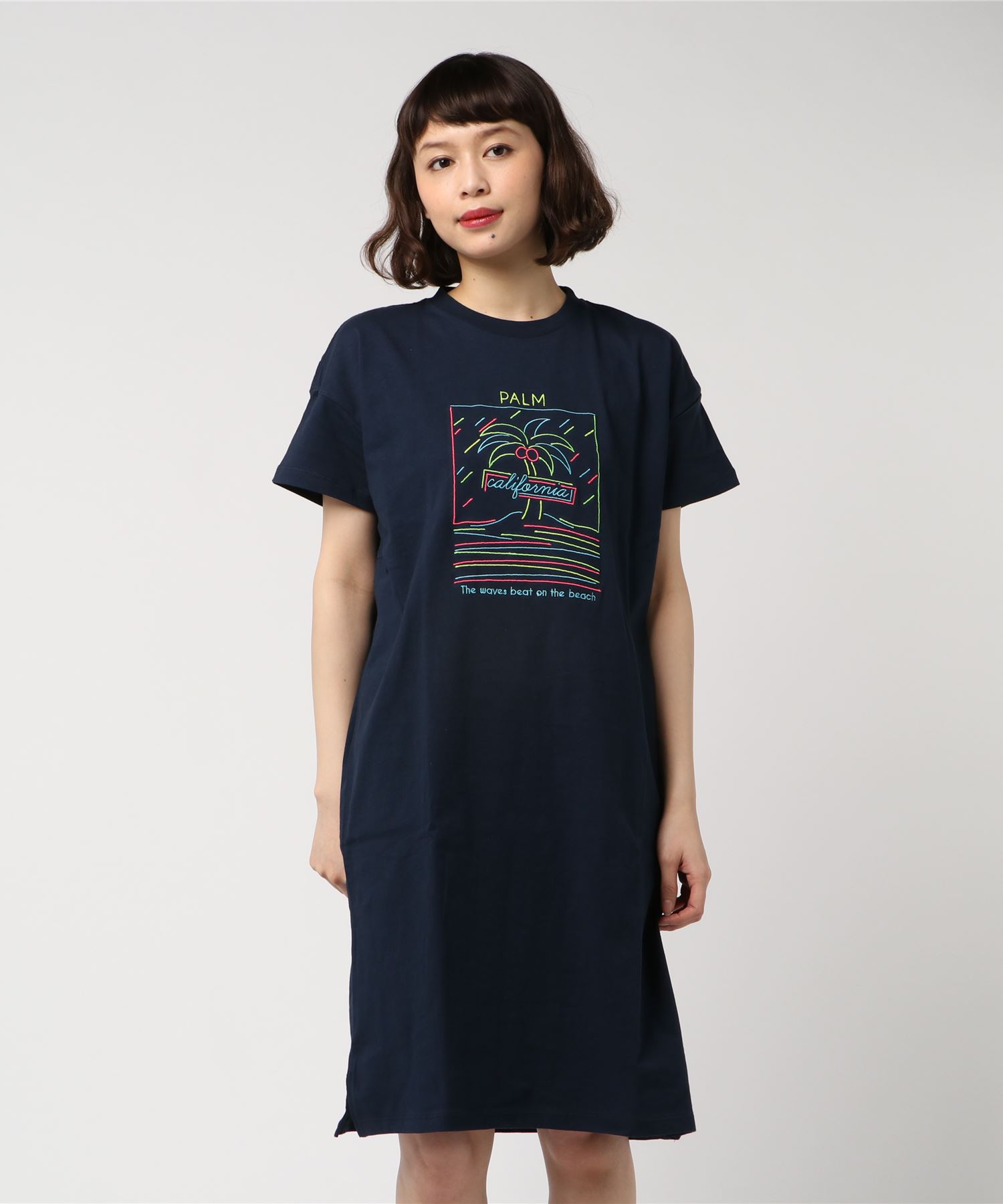 ロゴ刺繍ワンピース Tシャツ ワンピース Outdoor Products Apparel アウトドアプロダクツ Outdoor Products 公式通販サイト