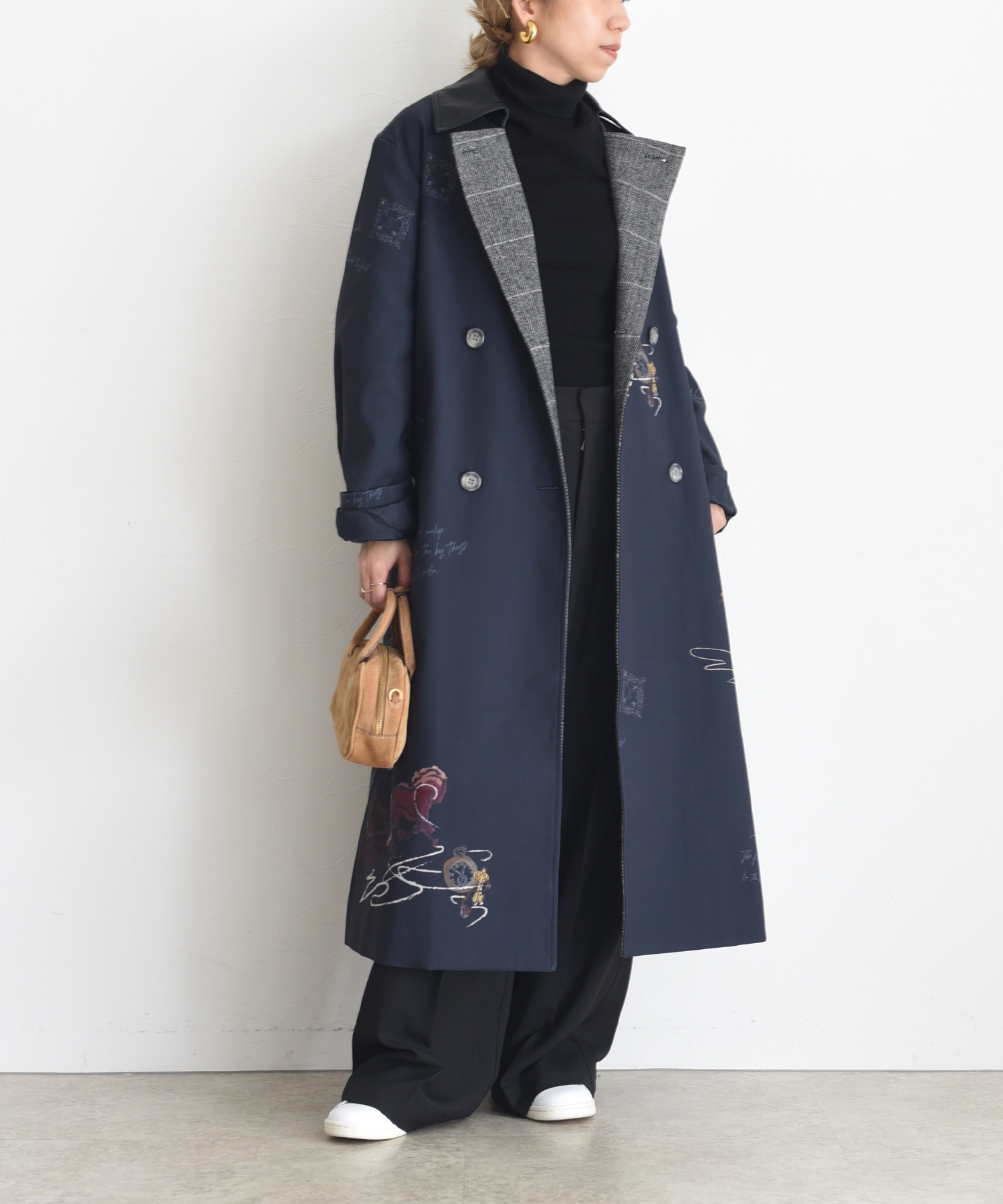 テキスト馬柄ptトレンチコート Eimee Law│Eimee Law & LHELBIE 公式