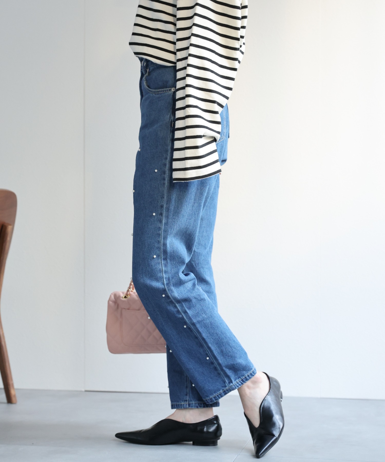 model：162cm 着用サイズ：M
