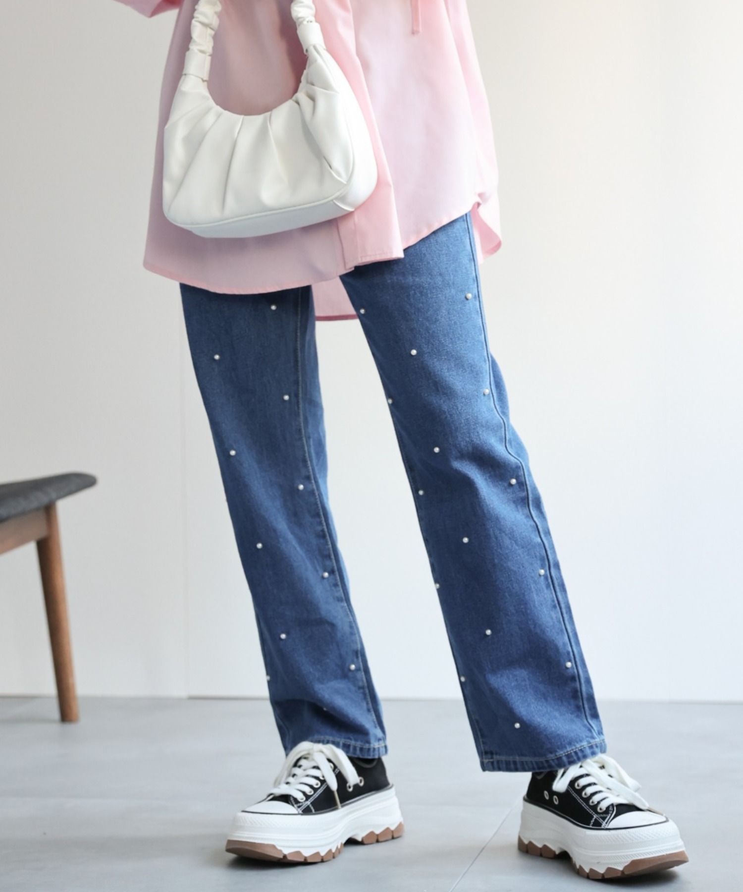 model：162cm 着用サイズ：M