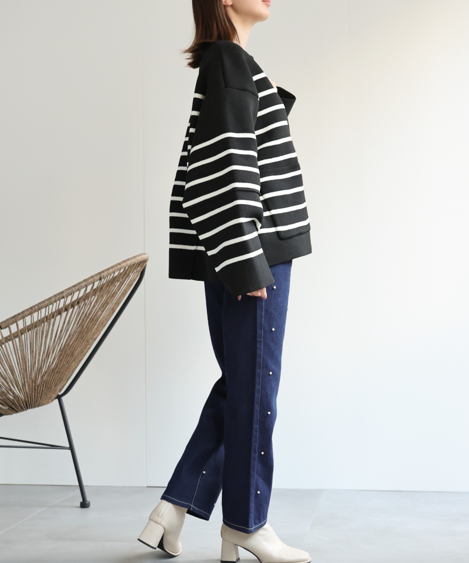 model：162cm 着用サイズ：M