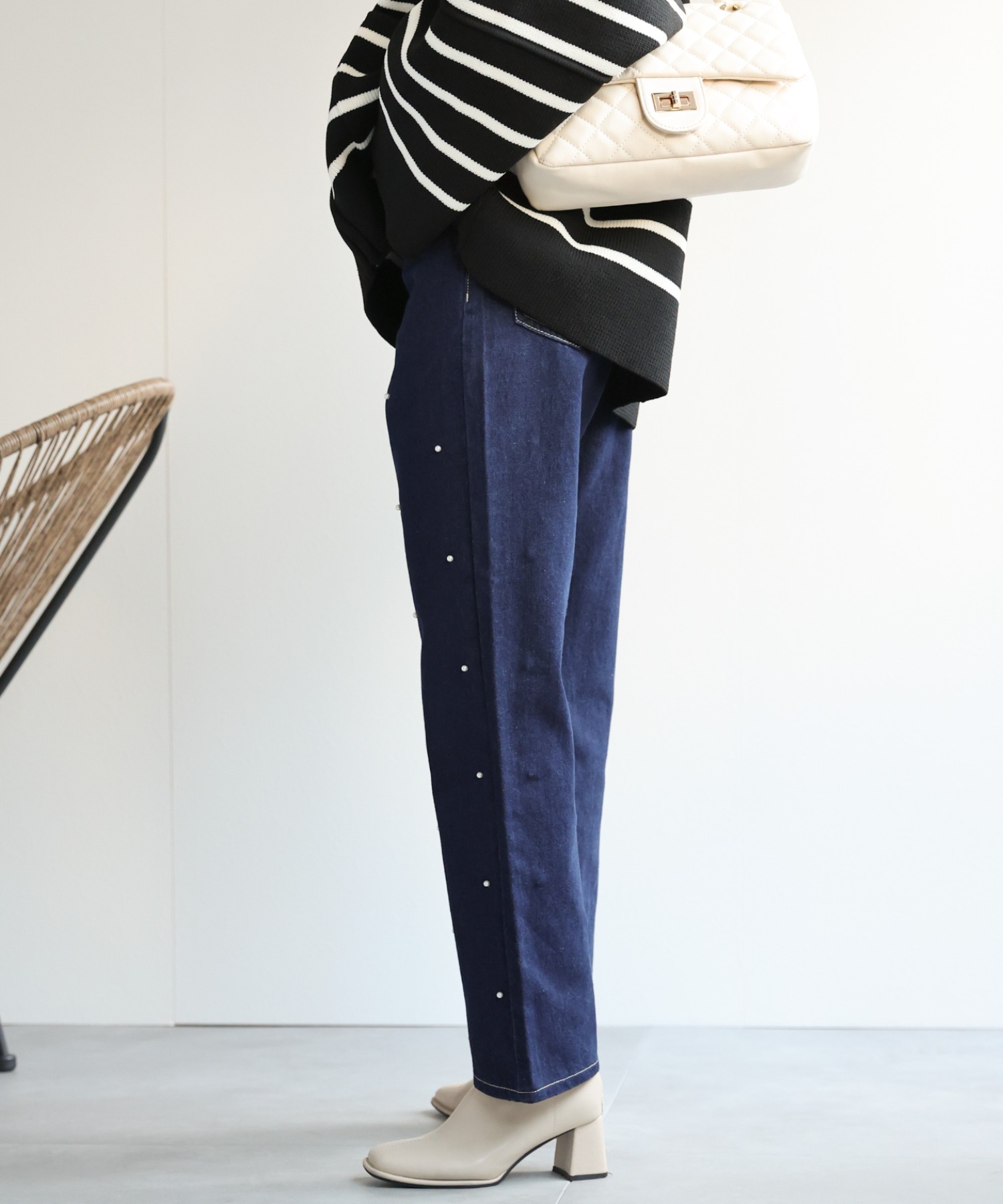 model：162cm 着用サイズ：M