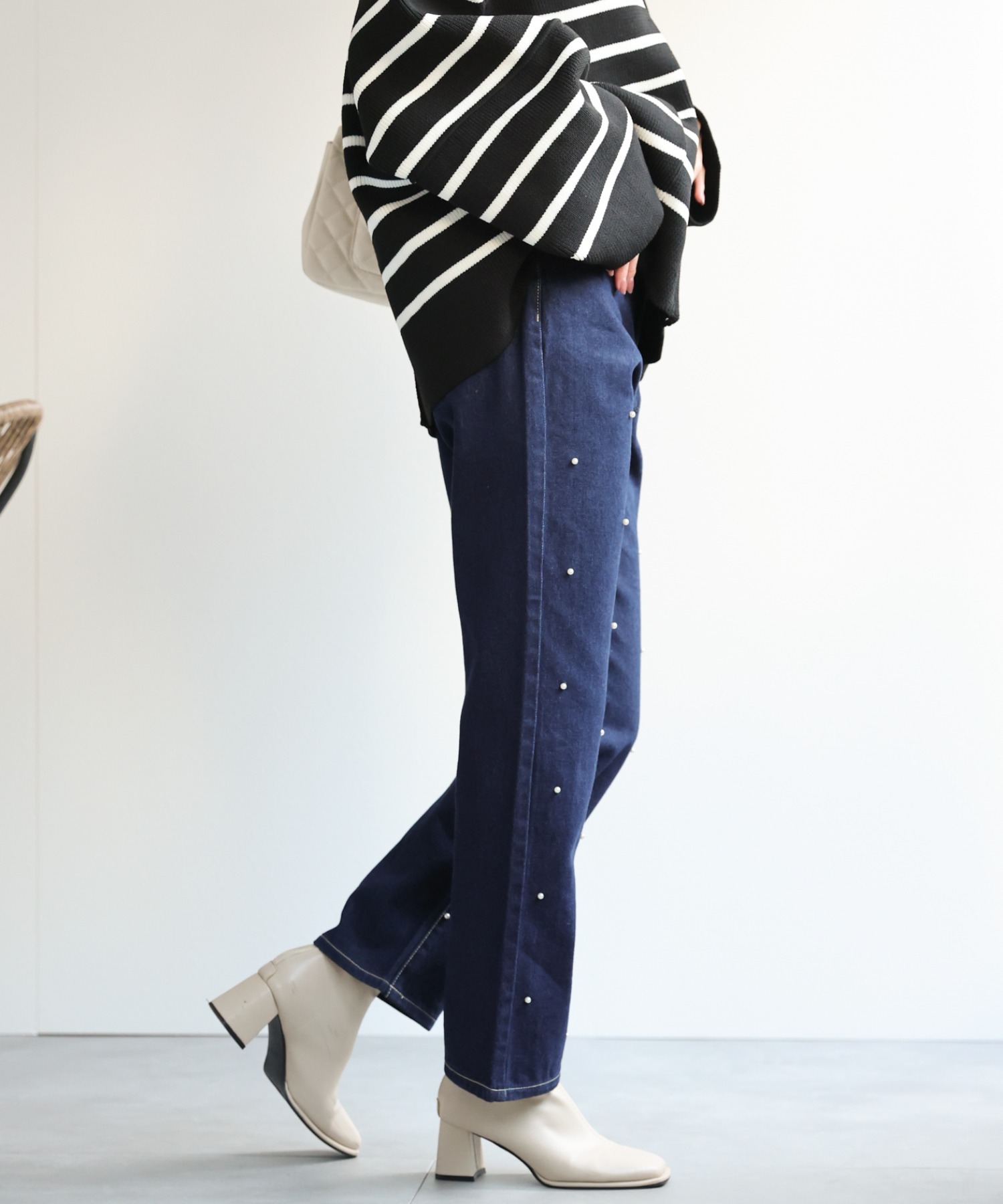 model：162cm 着用サイズ：M