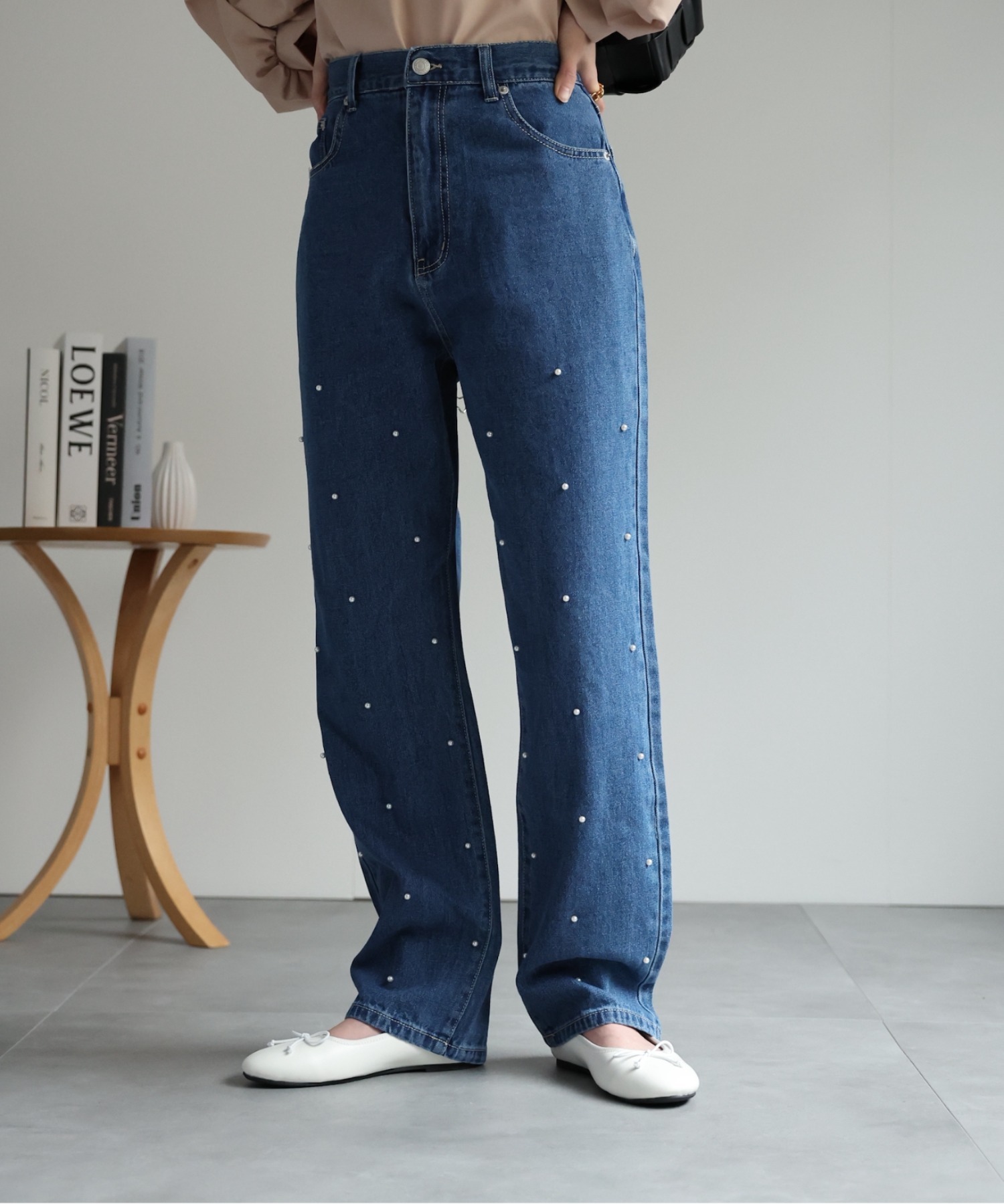 model：162cm 着用サイズ：L