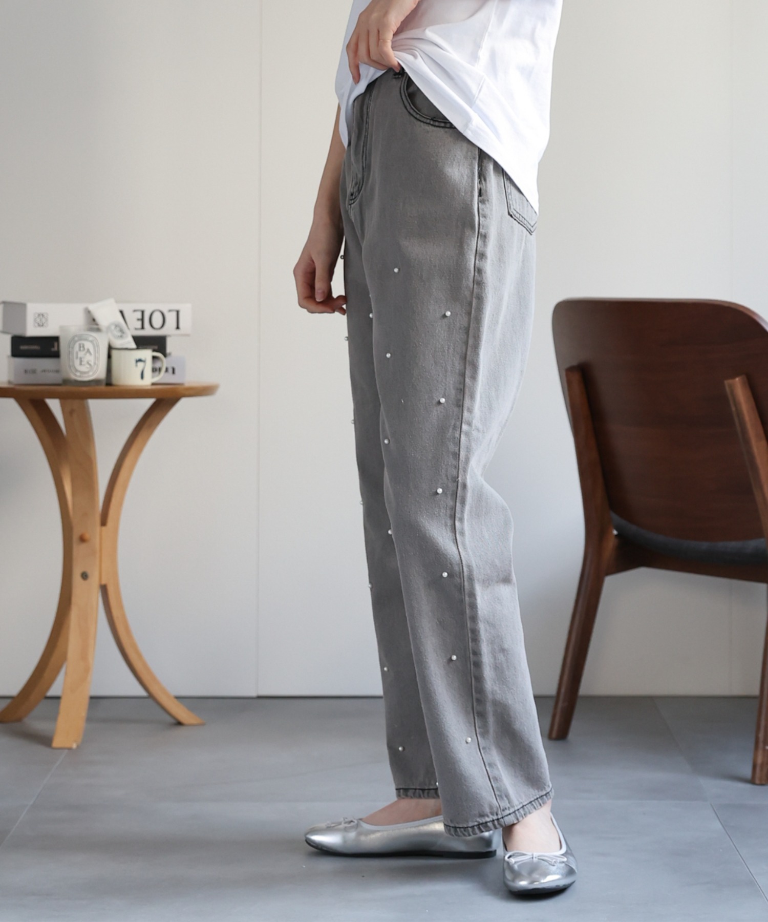 model：162cm 着用サイズ：M