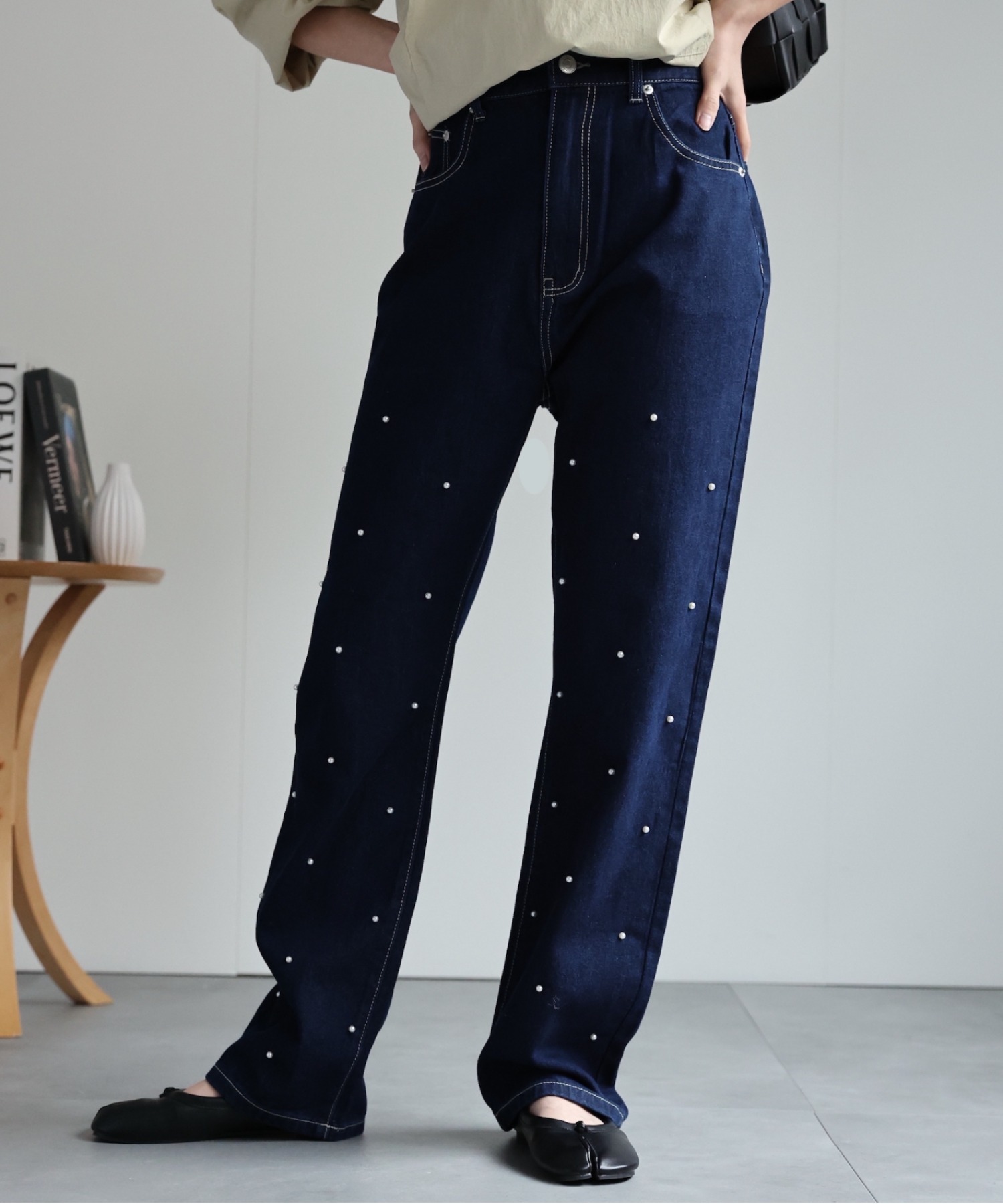 model：162cm 着用サイズ：L