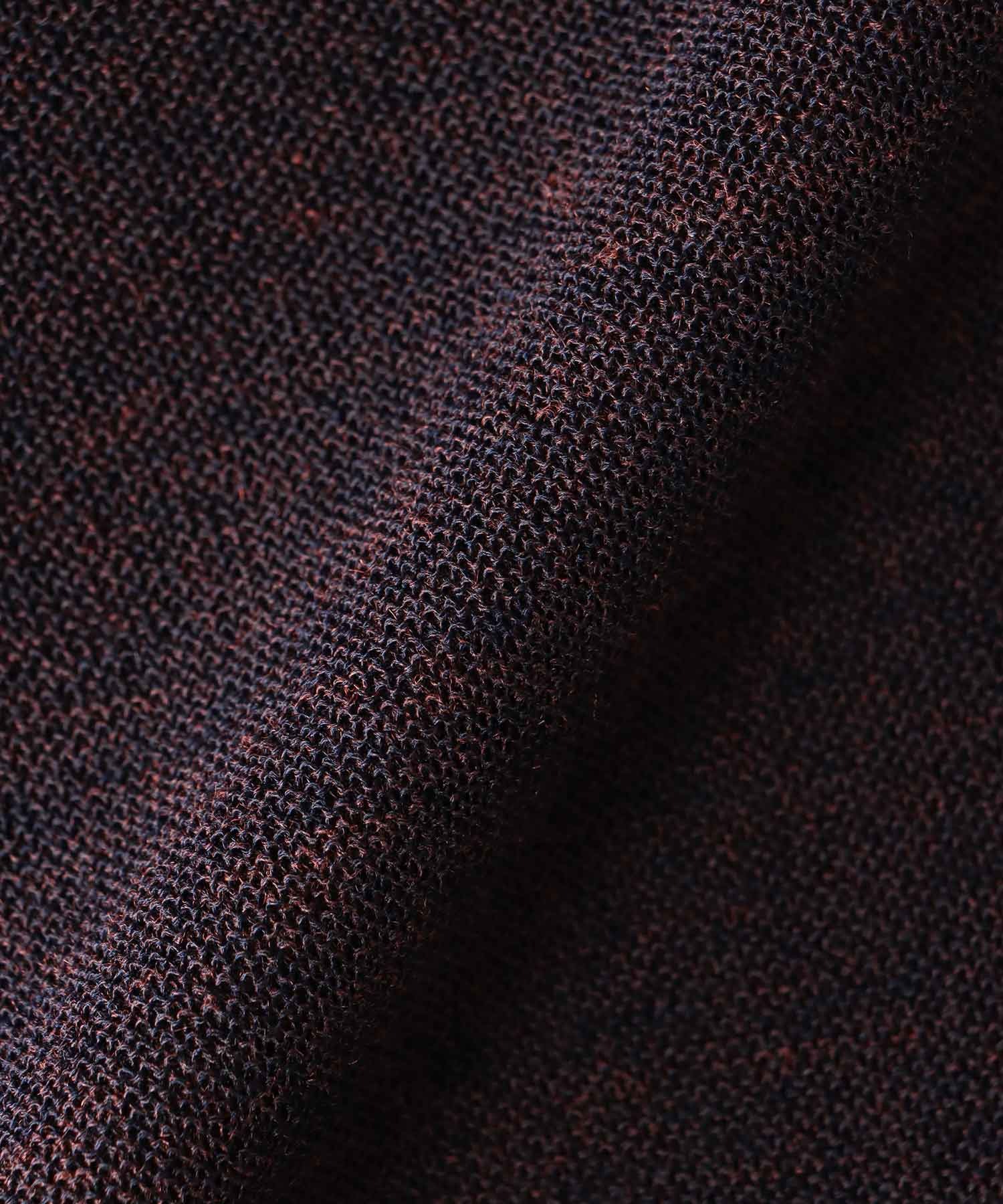 麻混ホールガーメントカーディガン