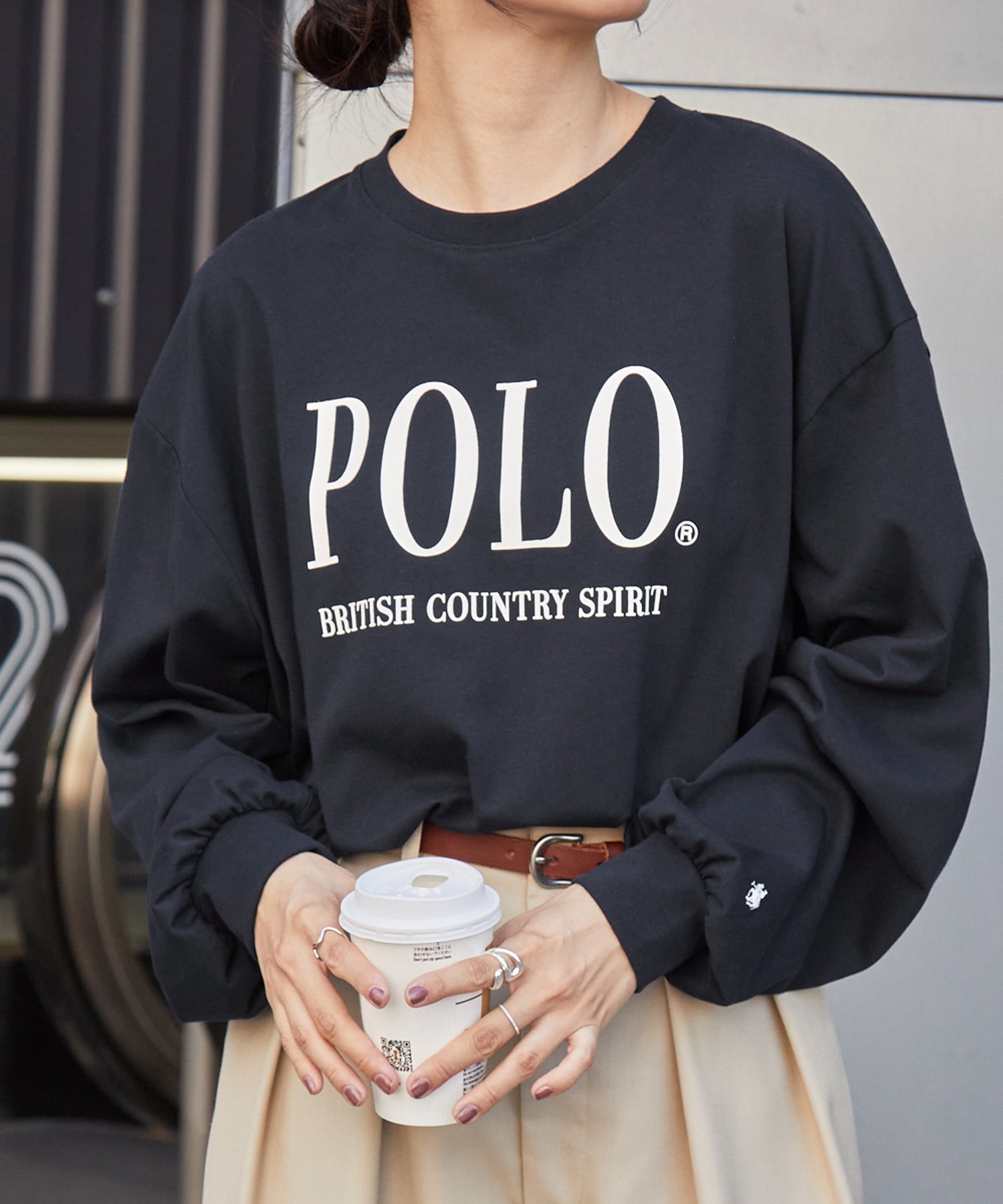 別注Multi Border Polo MULTI BORDER LOGO KNIT POLO TOP（Tシャツ/カットソー）｜Ameri