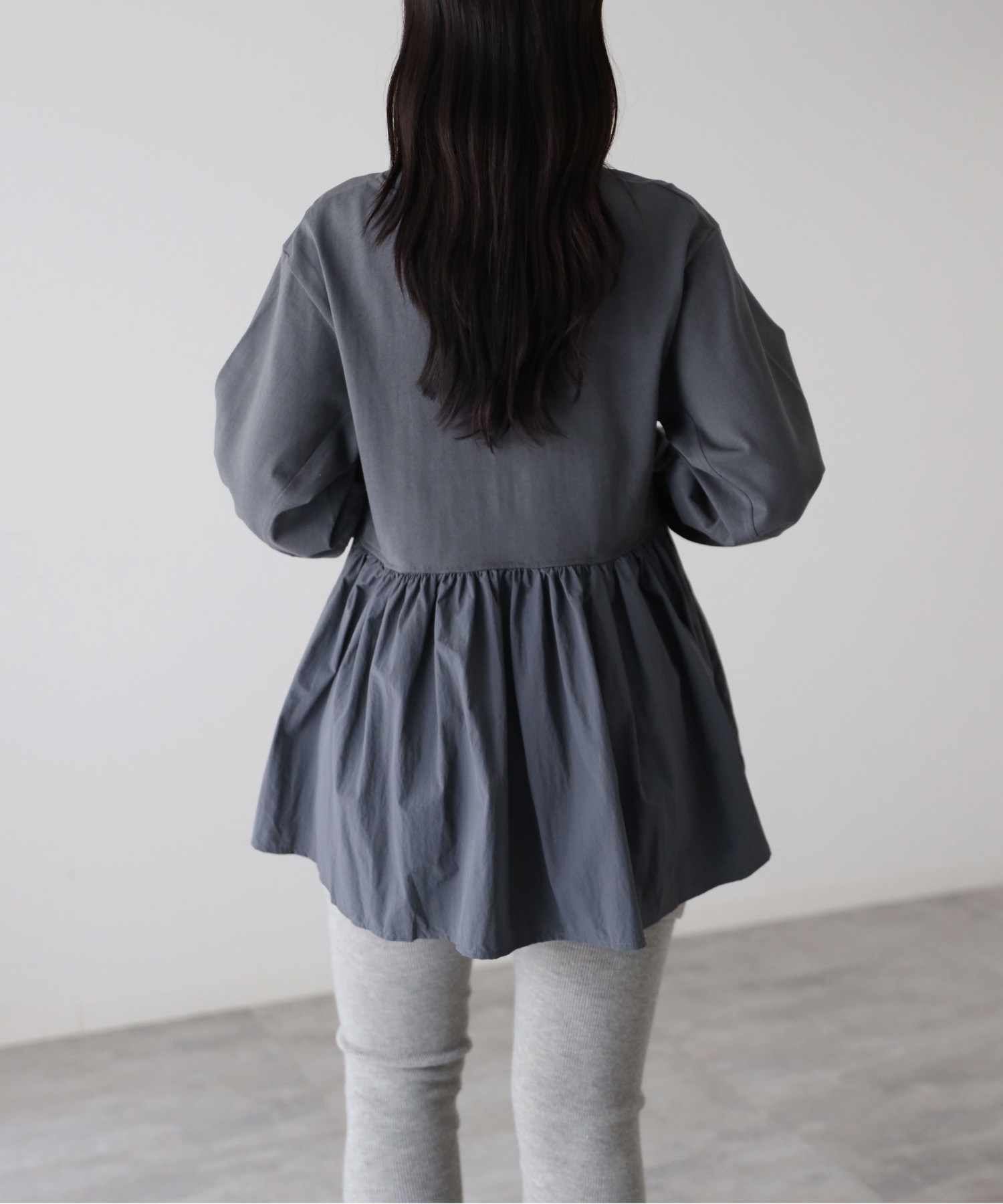 model：164cm. 着用サイズ：FREE