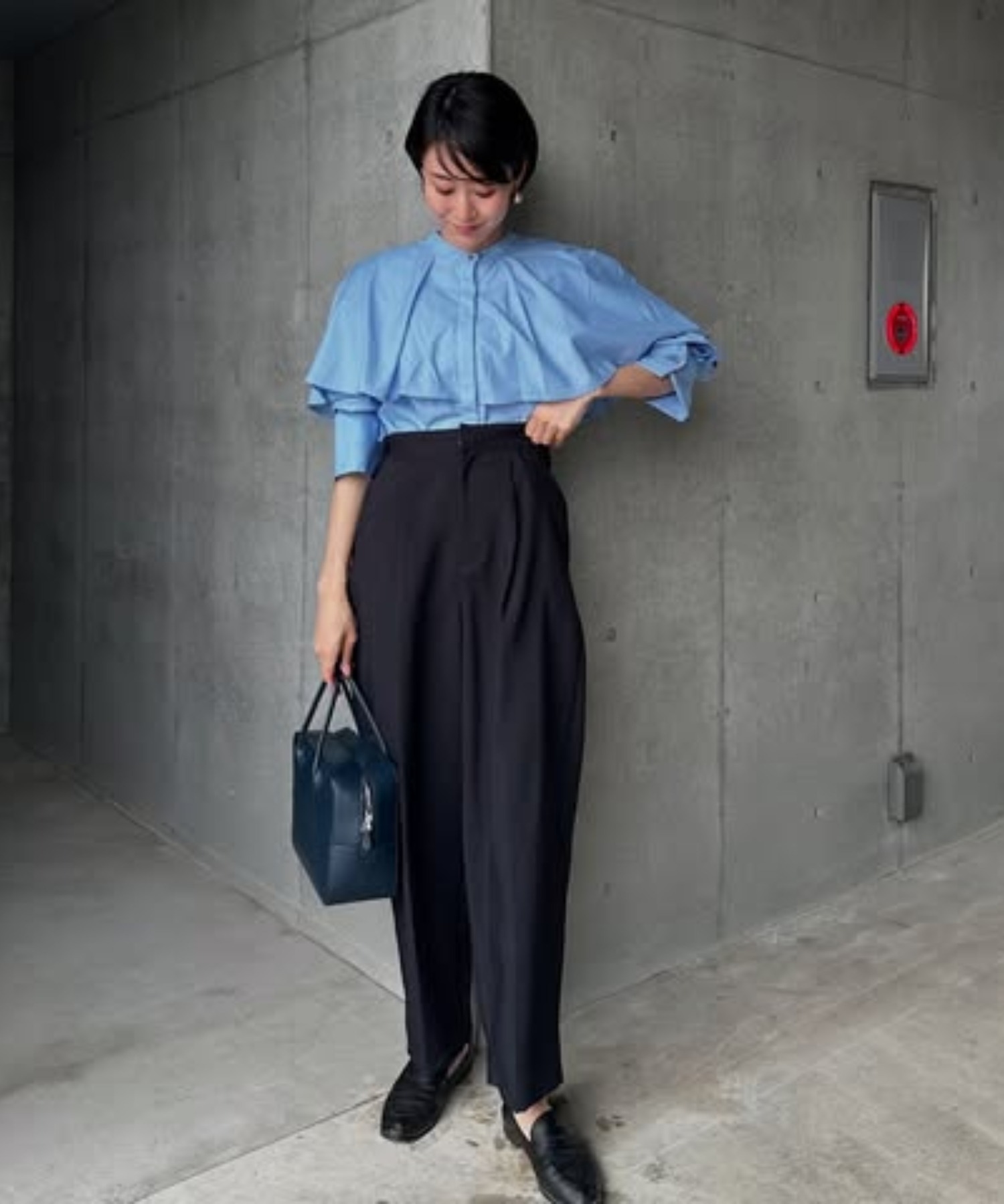 model：H157 着用サイズ：FREE