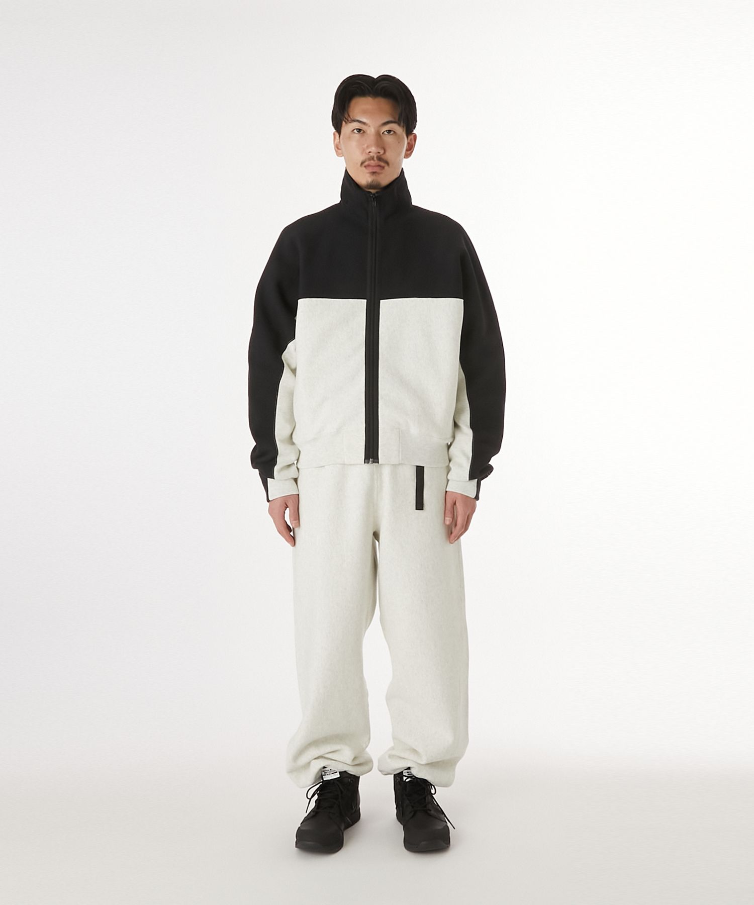 HIGHNECK ZIP UP SWEATSHIRT LIMITED│N-HOOLYWOOD.COM