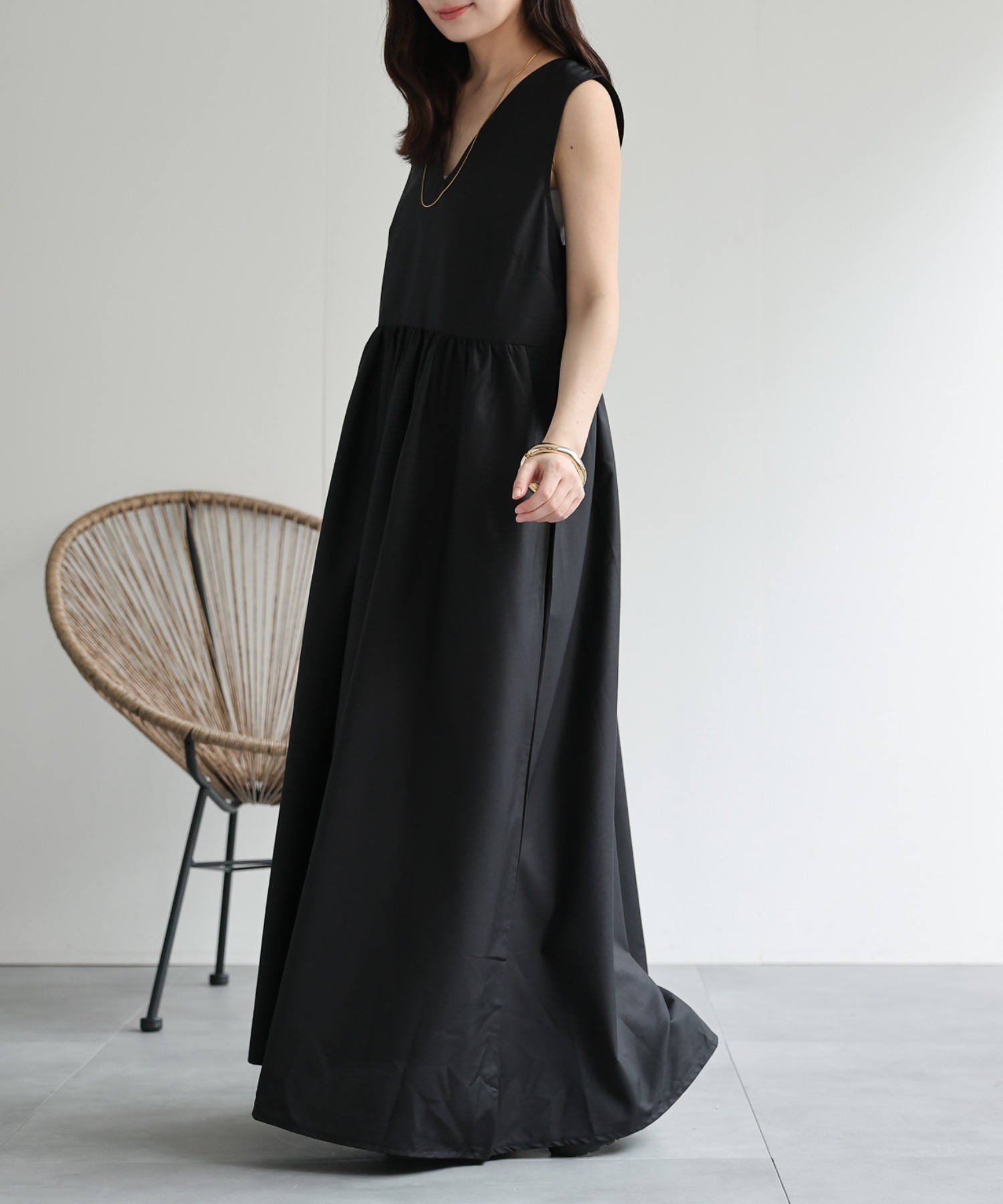 model：156cm 着用サイズ：FREE