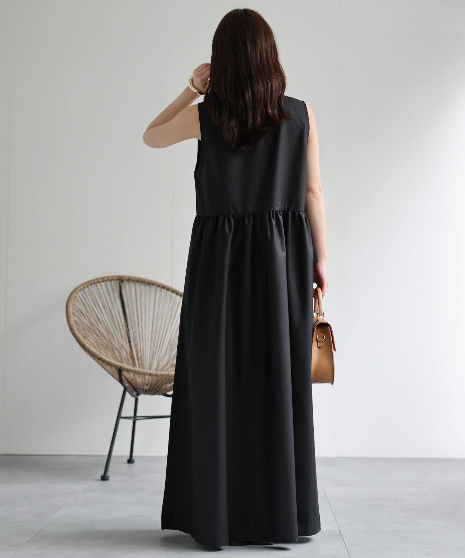 model：156cm 着用サイズ：FREE