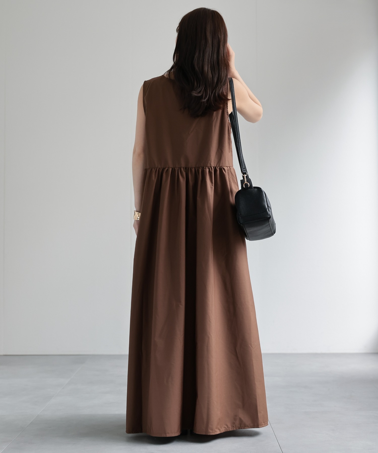 model：156cm 着用サイズ：FREE
