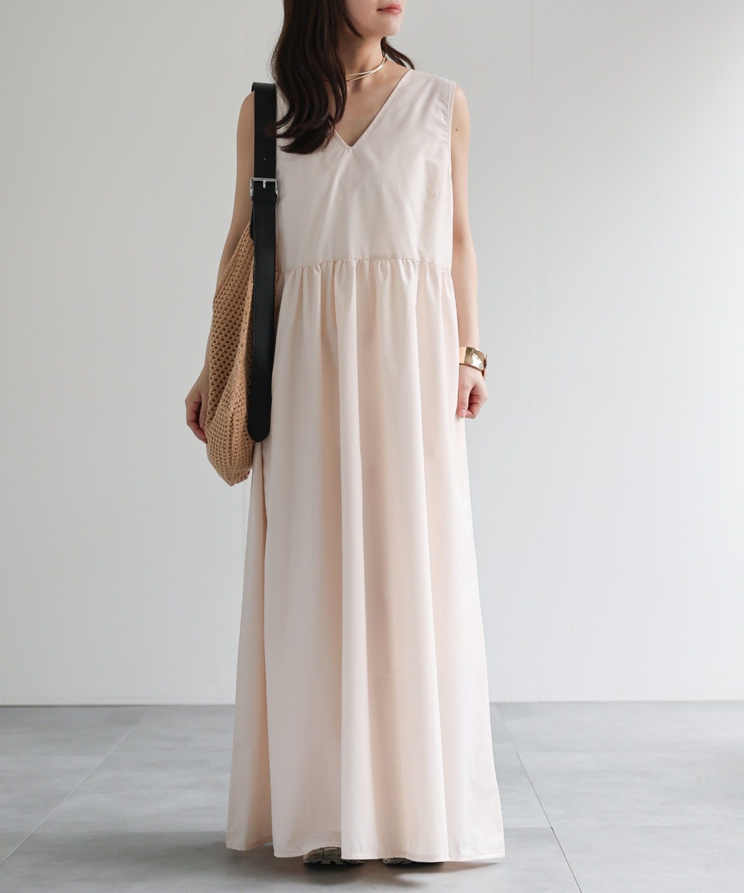 model：156cm 着用サイズ：FREE
