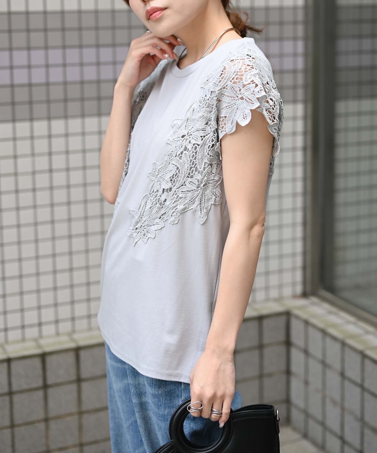 model：H156 着用サイズ：M