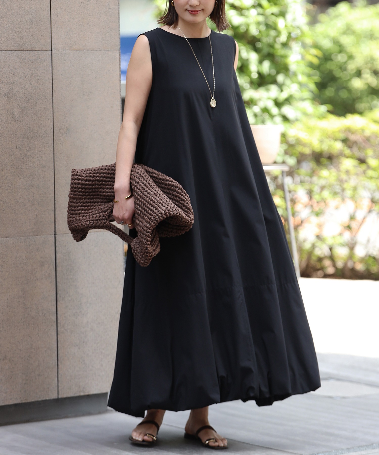 model：H158 着用サイズ：FREE