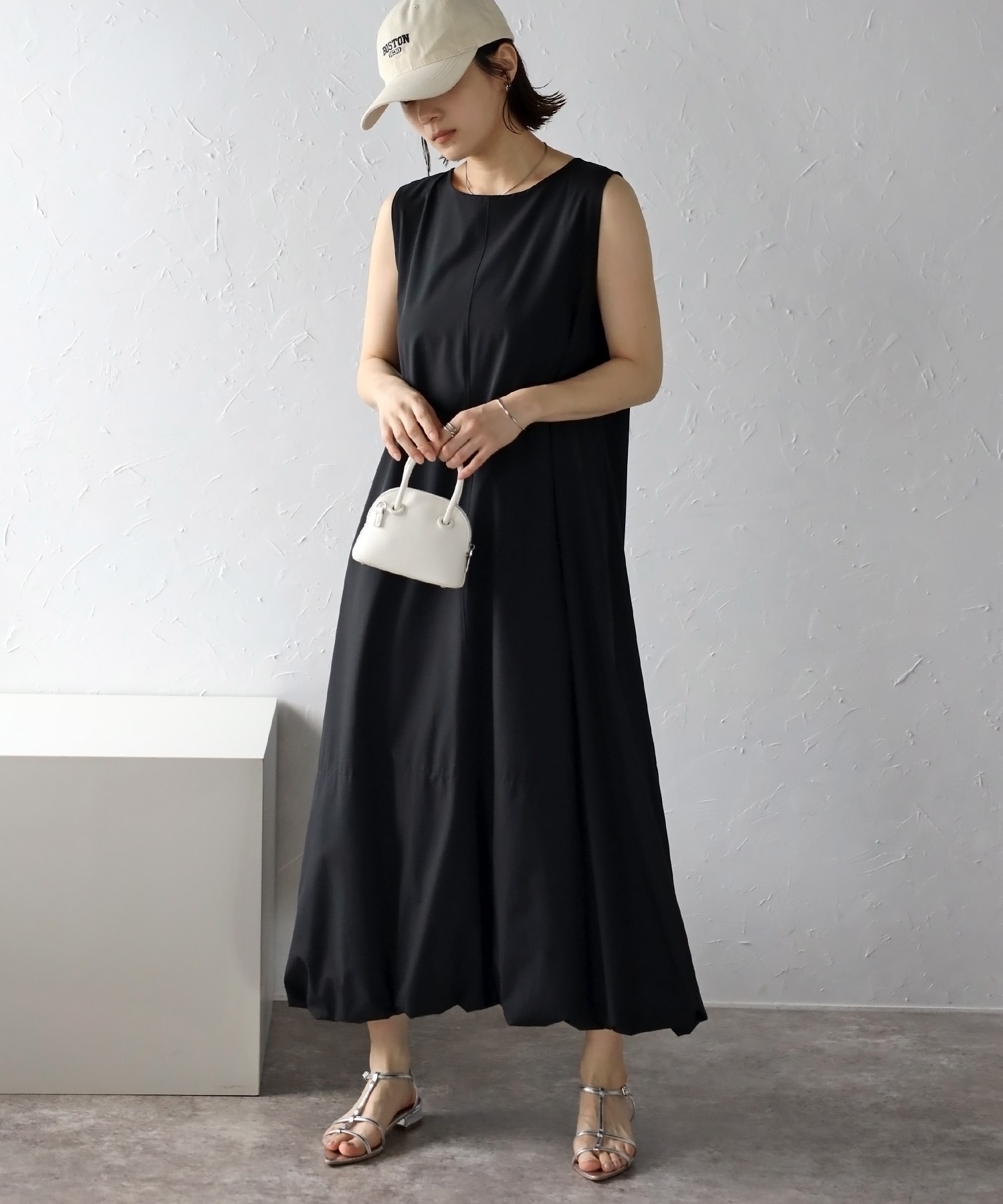 model：H163 着用サイズ：FREE