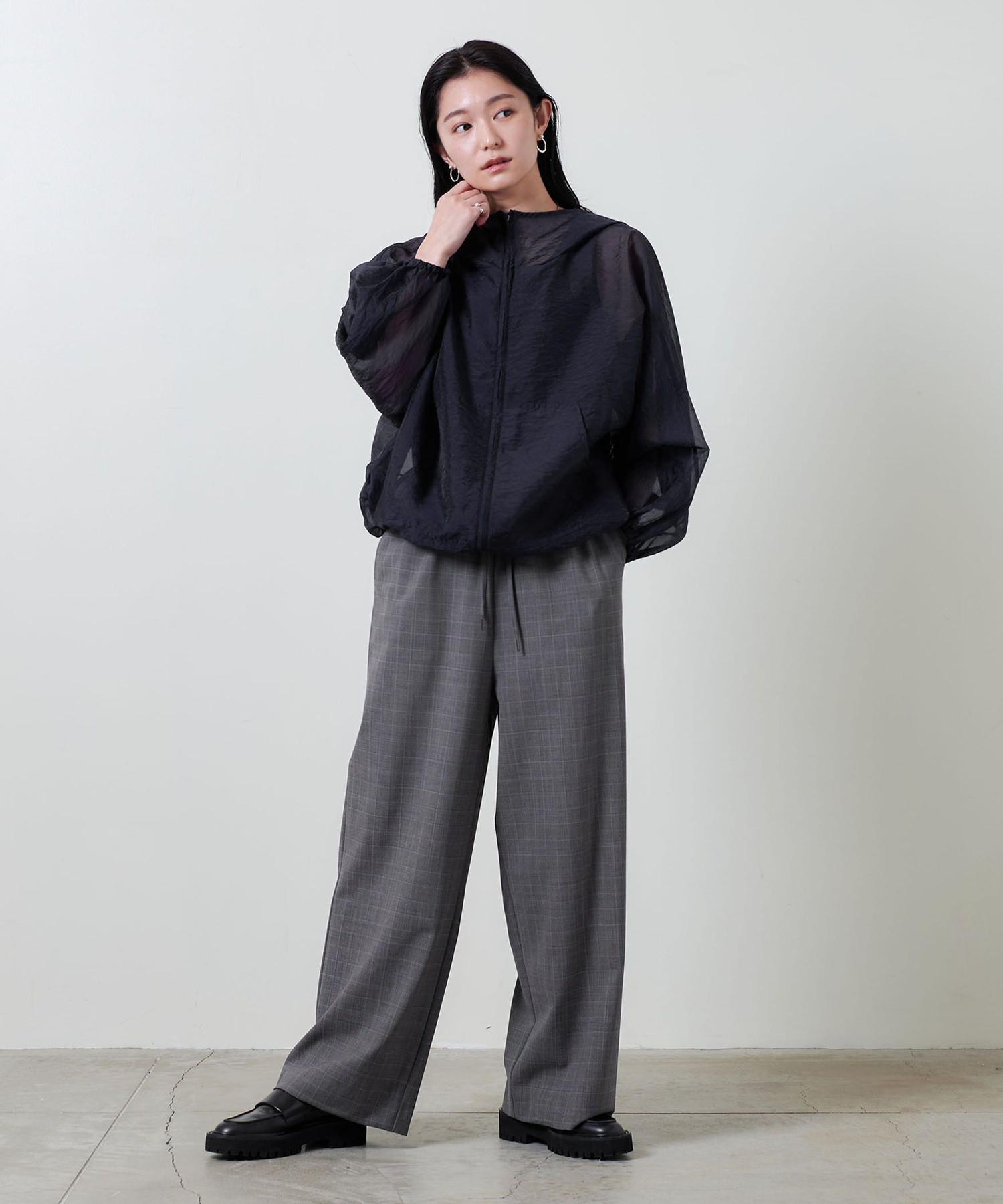 MARW UNITED ARROWS＞シアー パーカー
