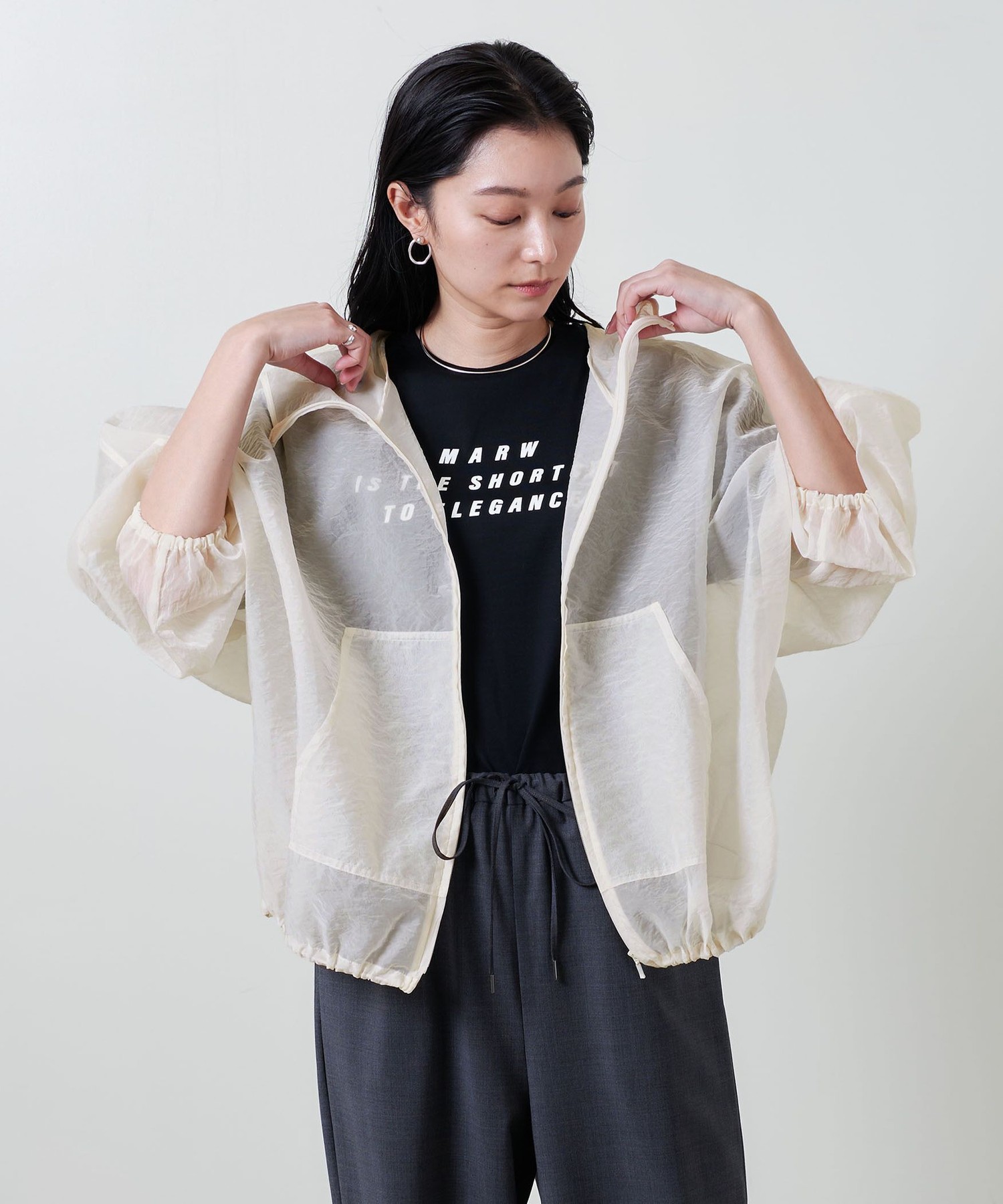 MARW UNITED ARROWS＞シアー パーカー 【公式通販】