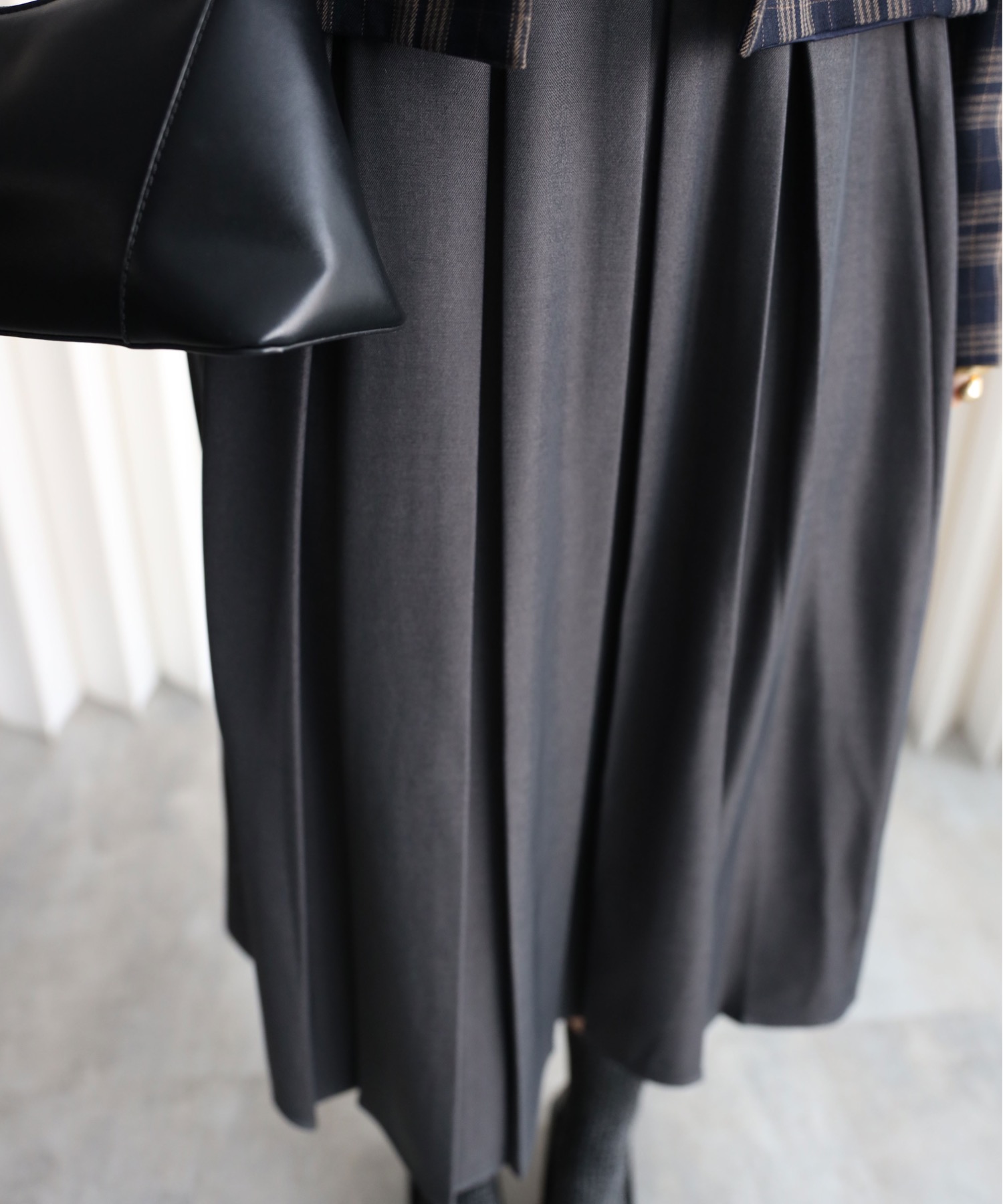model：164cm. 着用サイズ：FREE