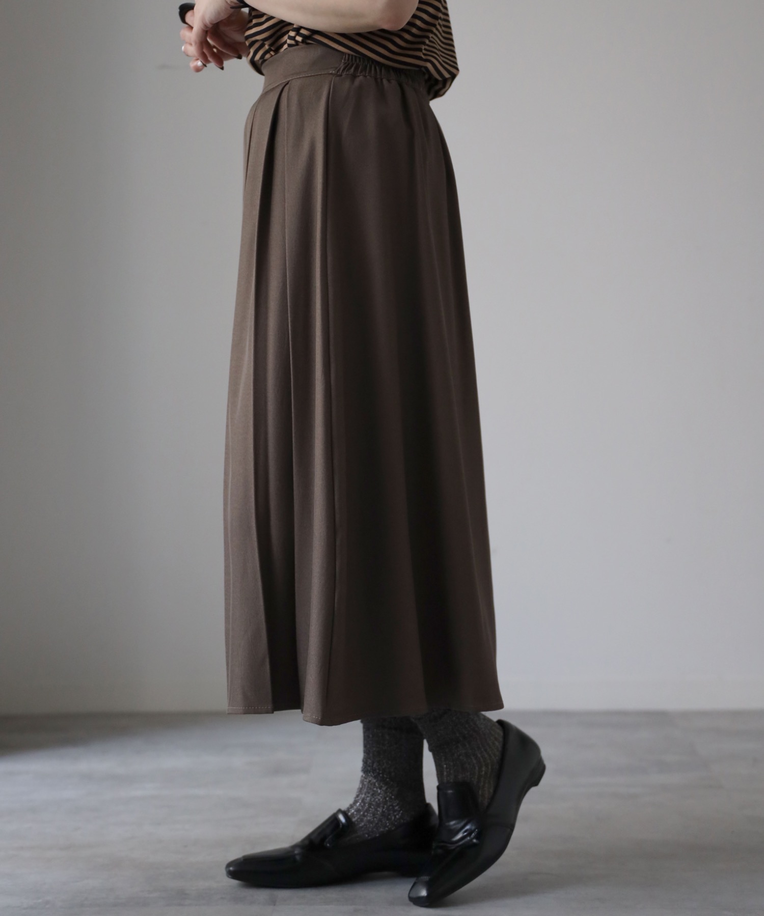 model：155cm. 着用サイズ：FREE
