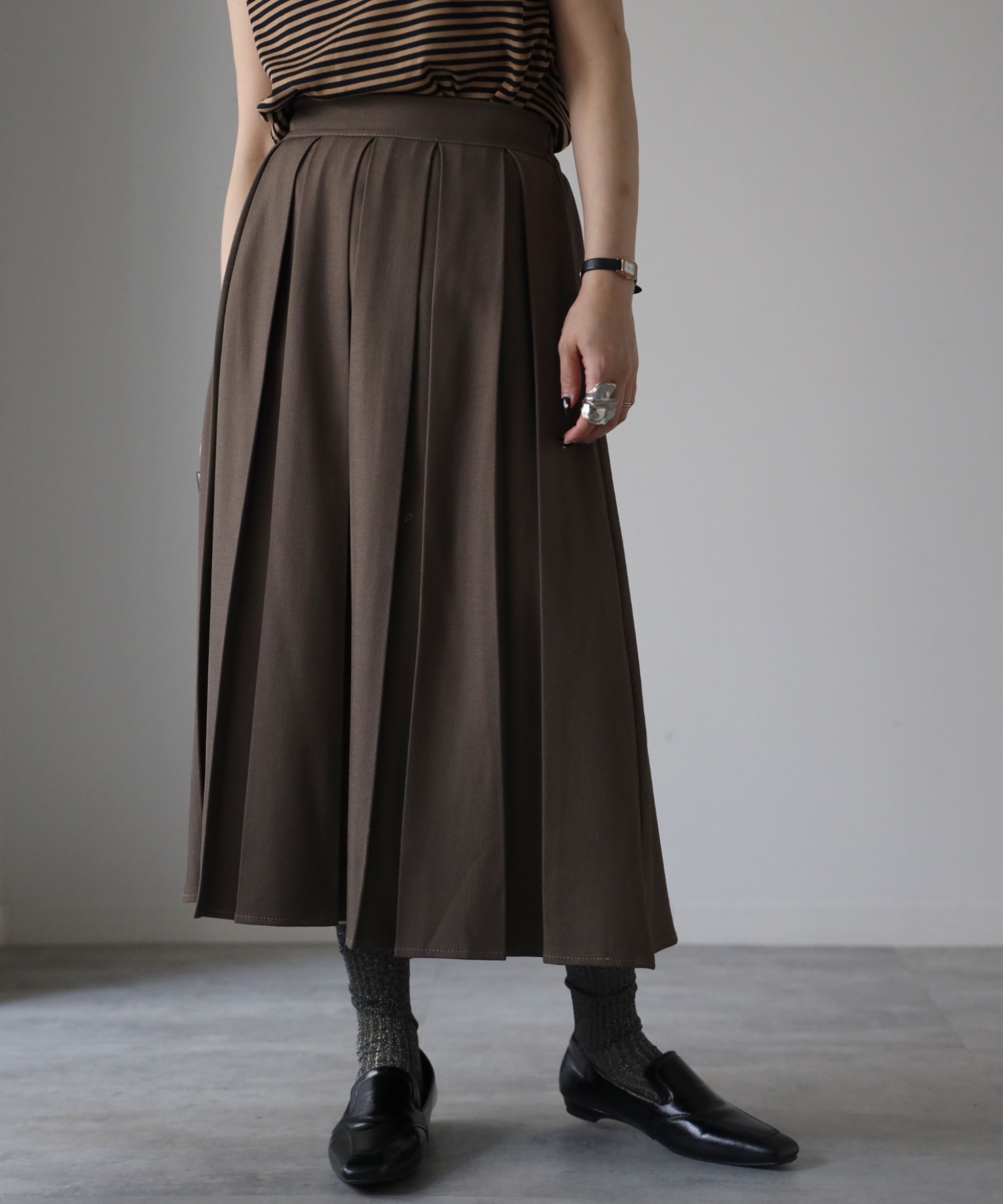 model：155cm. 着用サイズ：FREE