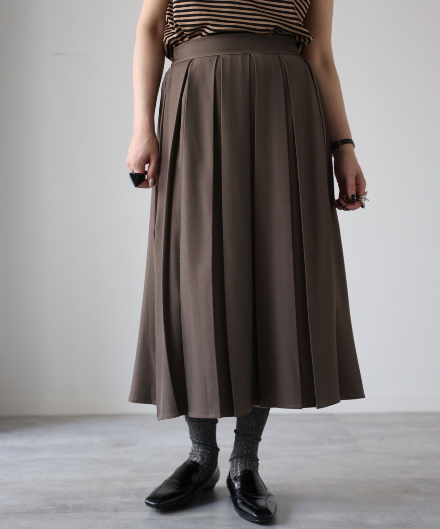 model：155cm. 着用サイズ：FREE