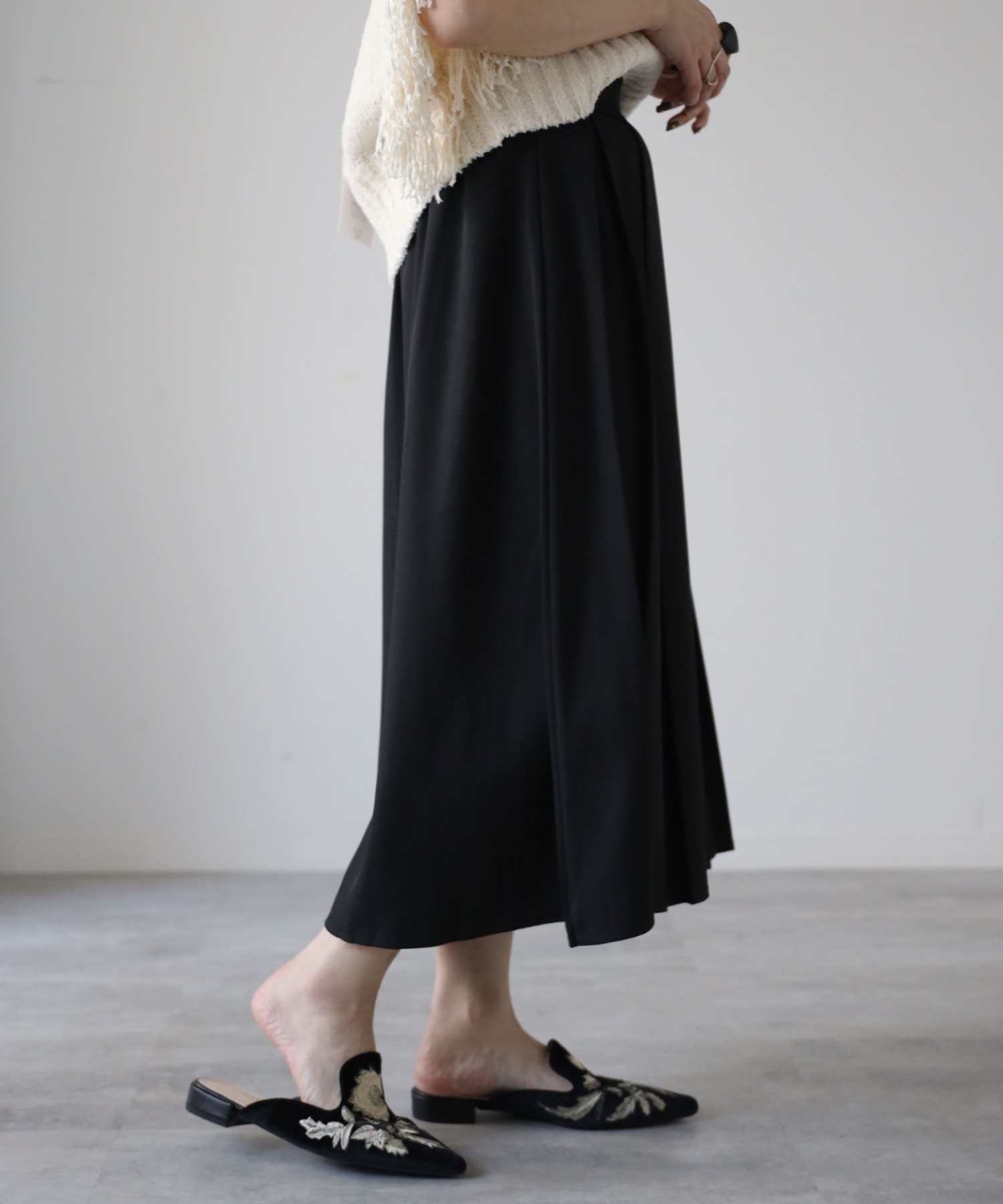 model：155cm. 着用サイズ：FREE