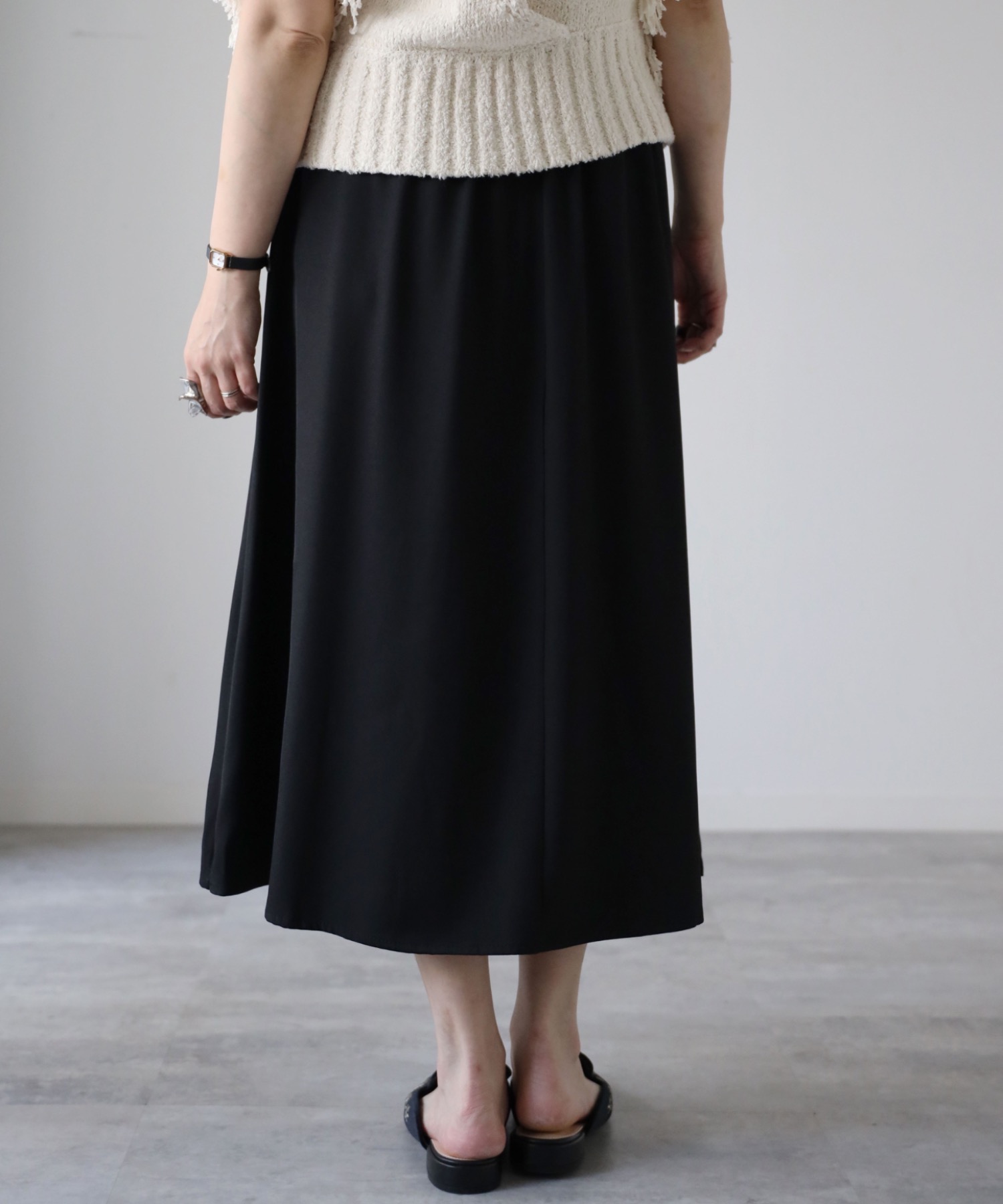 model：155cm. 着用サイズ：FREE