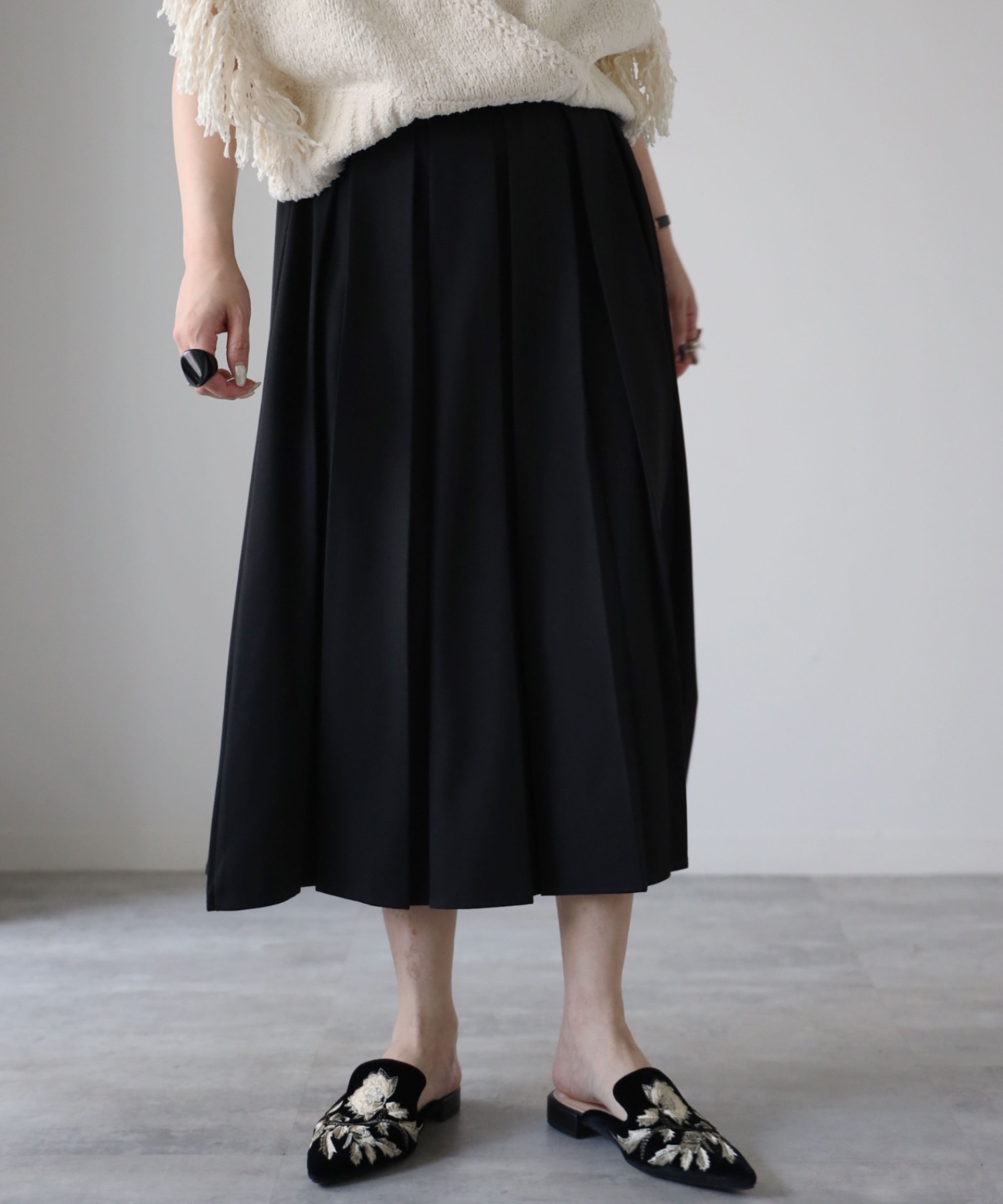 model：155cm. 着用サイズ：FREE