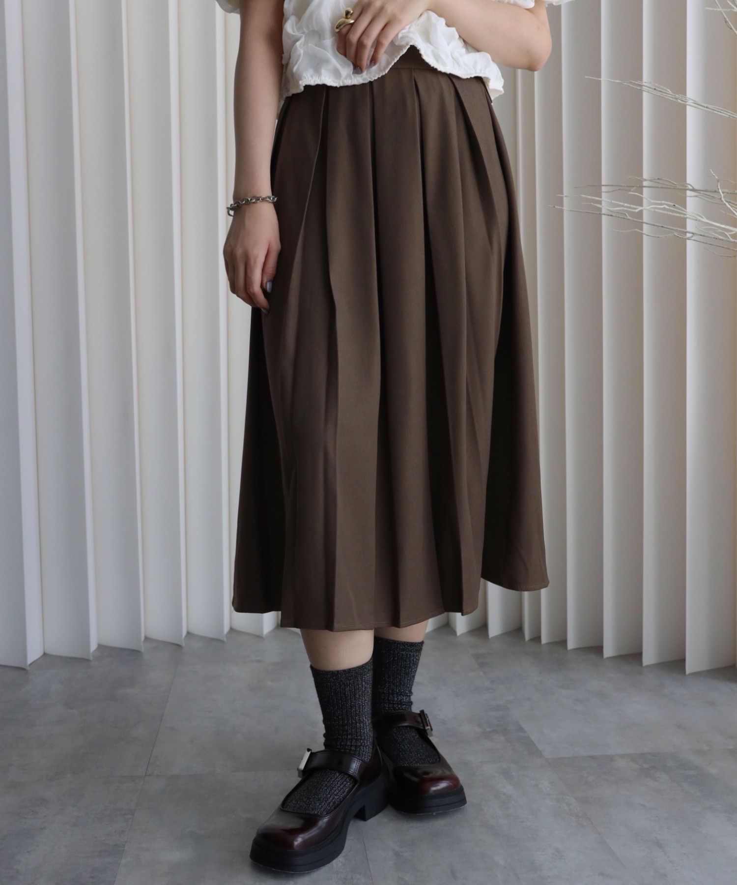 model：164cm. 着用サイズ：FREE