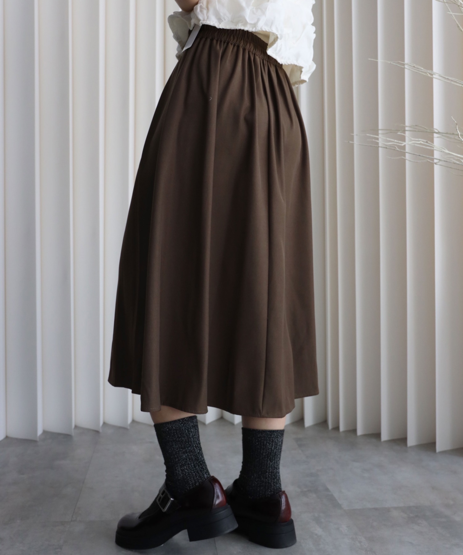 model：164cm. 着用サイズ：FREE