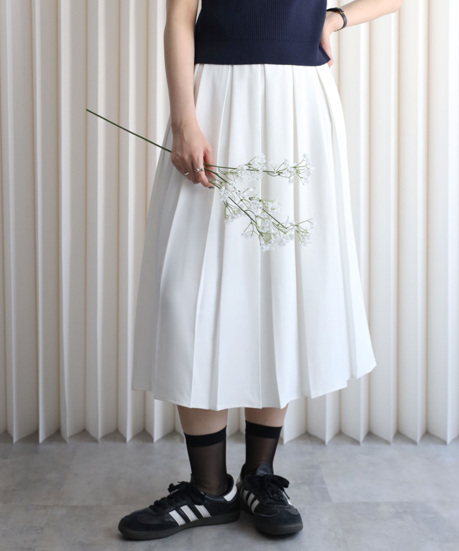 model：164cm. 着用サイズ：FREE
