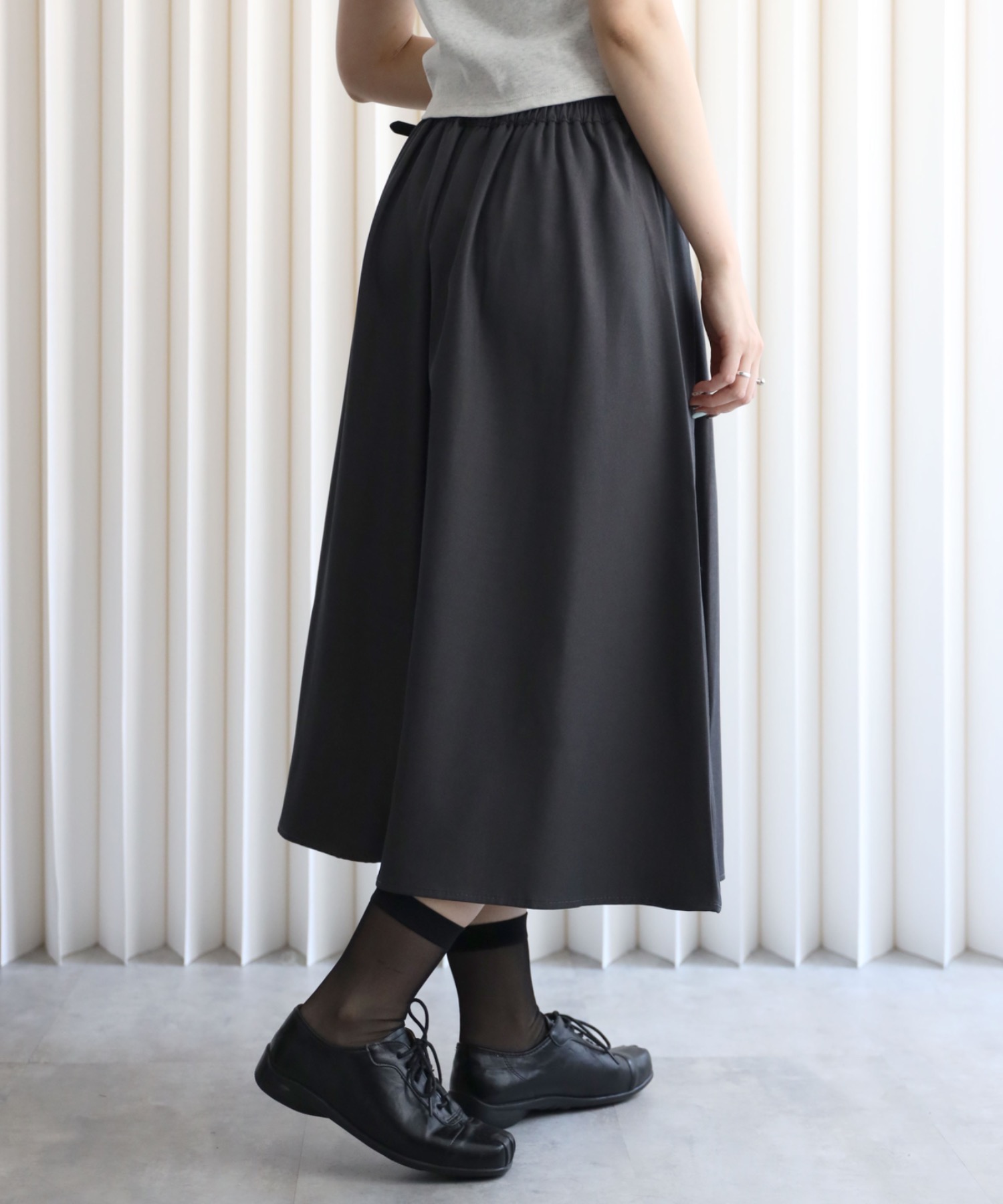 model：164cm. 着用サイズ：FREE