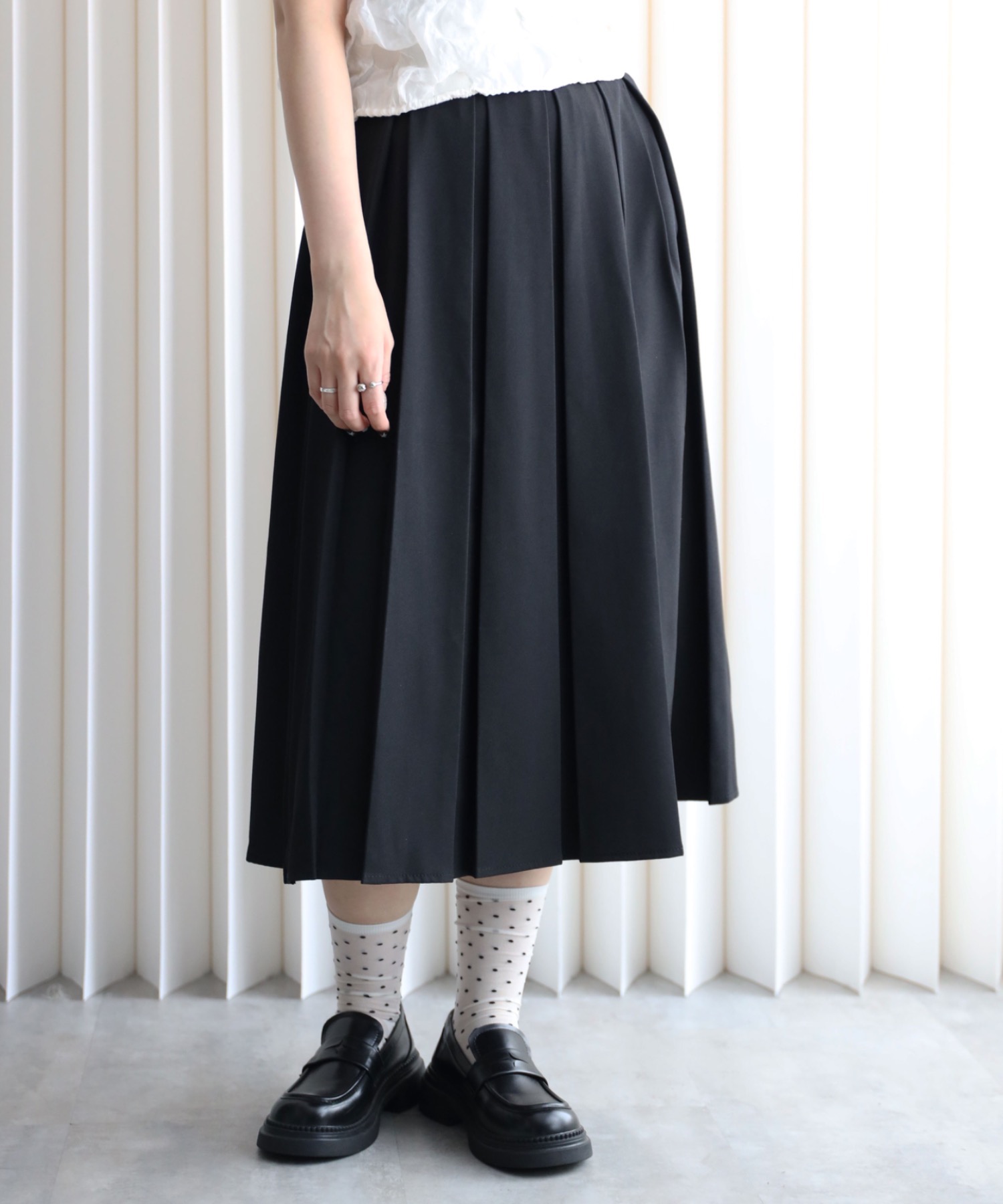 model：164cm. 着用サイズ：FREE