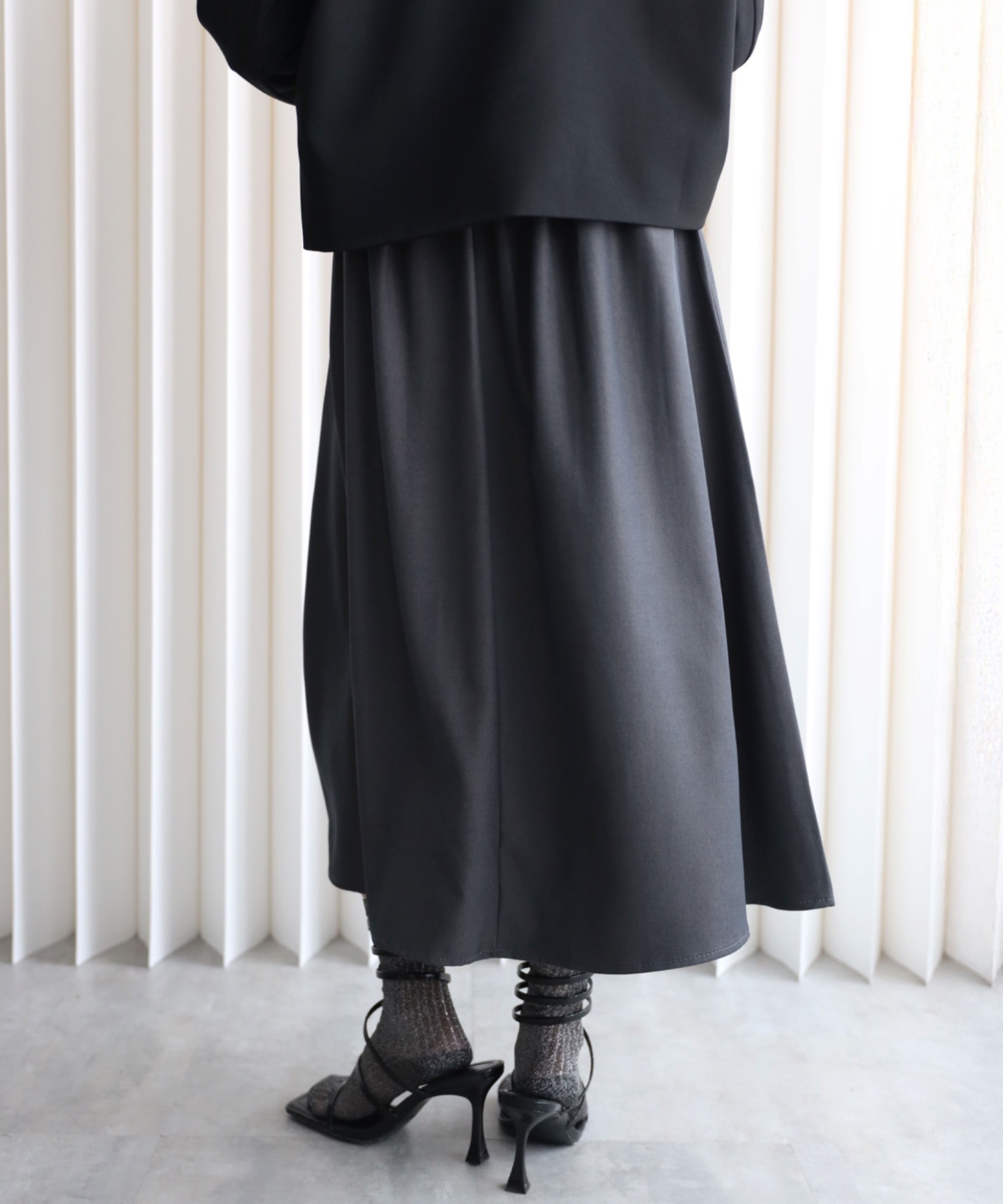 model：155cm. 着用サイズ：FREE