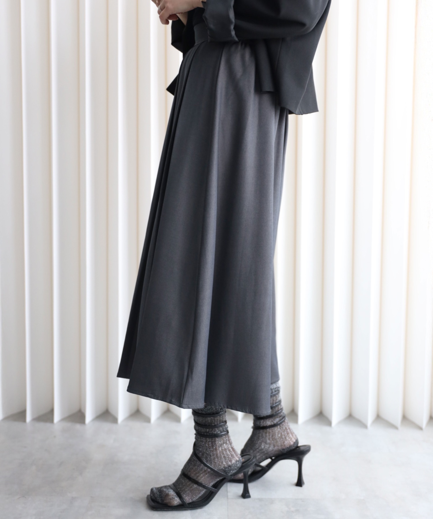 model：155cm. 着用サイズ：FREE