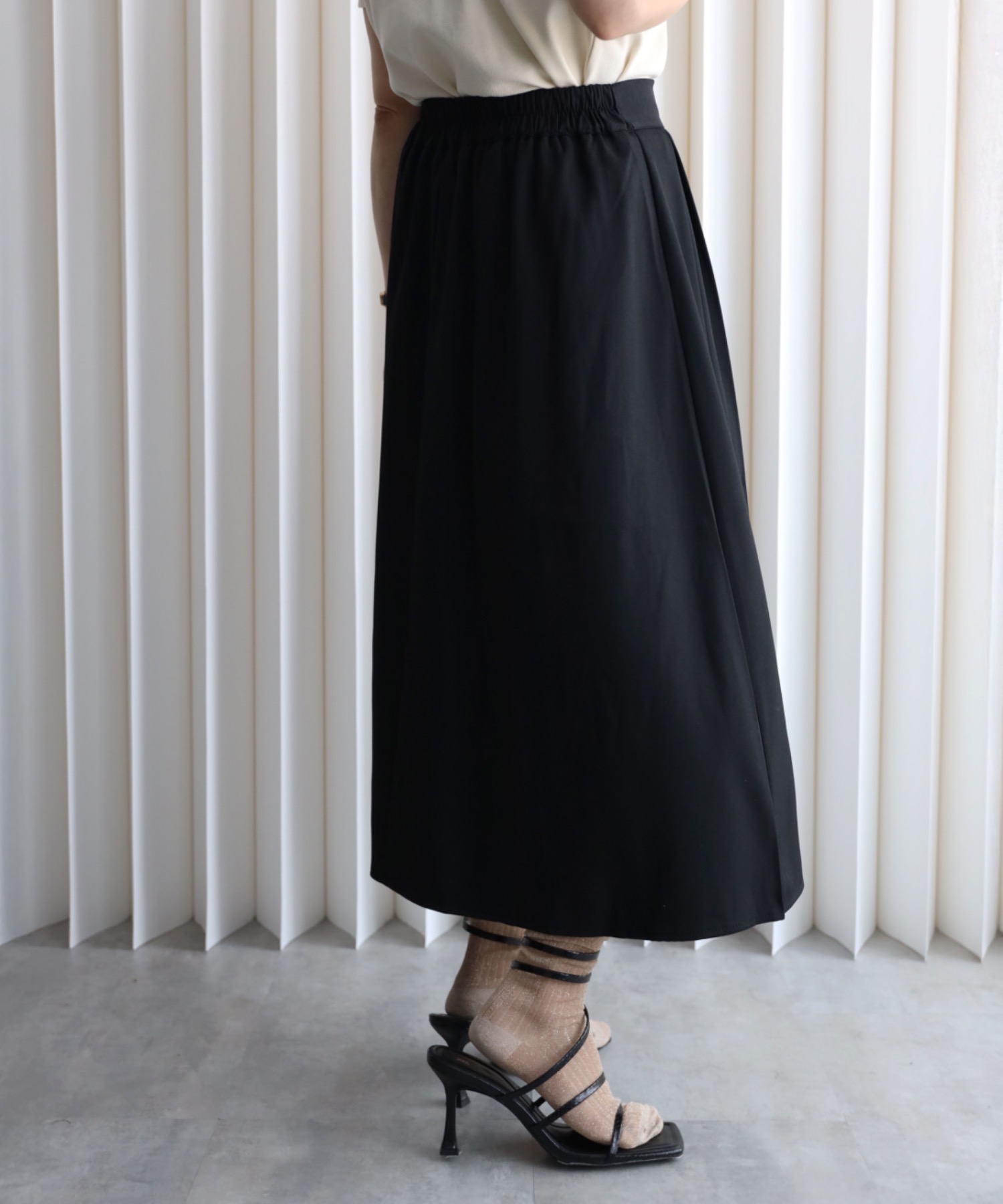 model：155cm. 着用サイズ：FREE